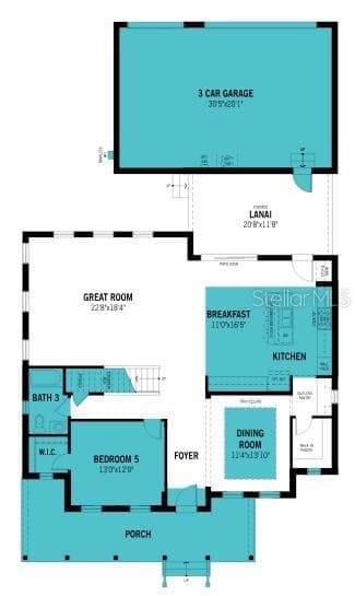 Island Village Lot 367 First Floor with Included Upgrades - 1773 SALTWATER BND, CELEBRATION