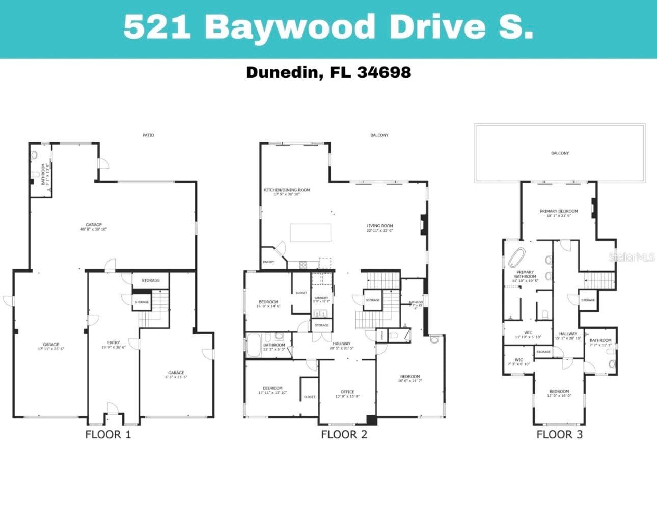 Single Family Residence at 521 BAYWOOD DR S, DUNEDIN, photo 90 of 90