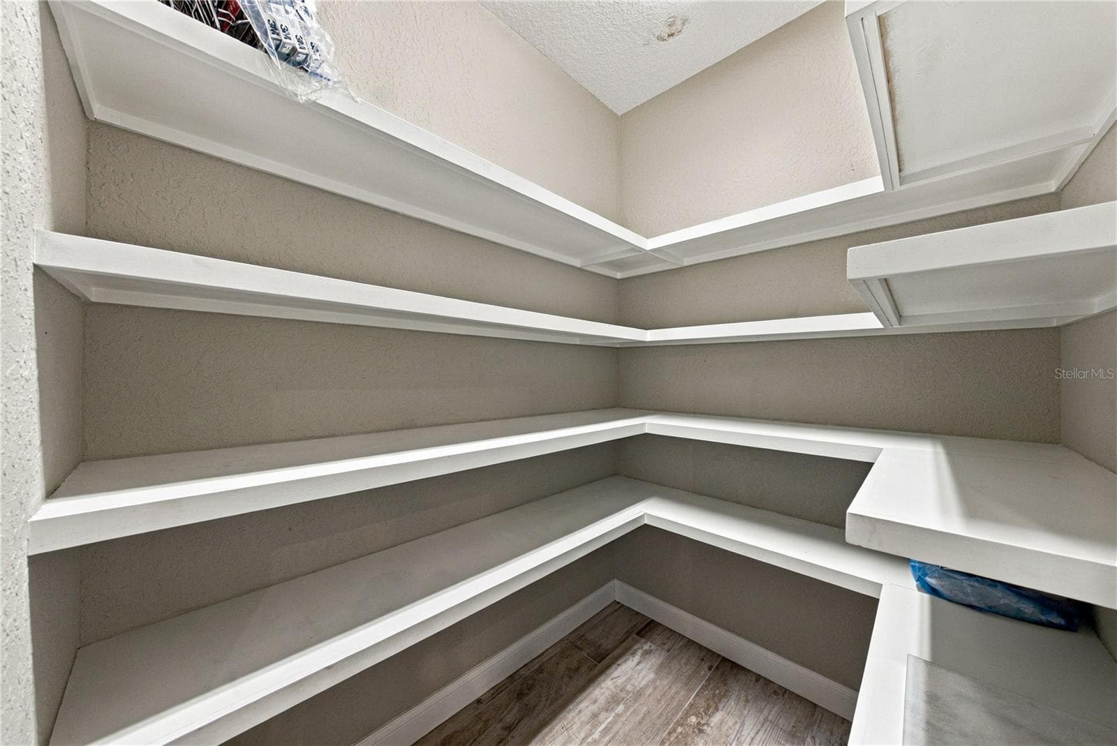 Walk-in Pantry w/ built-in shelving - 6530 EMERALD WOODS LN, LAKELAND