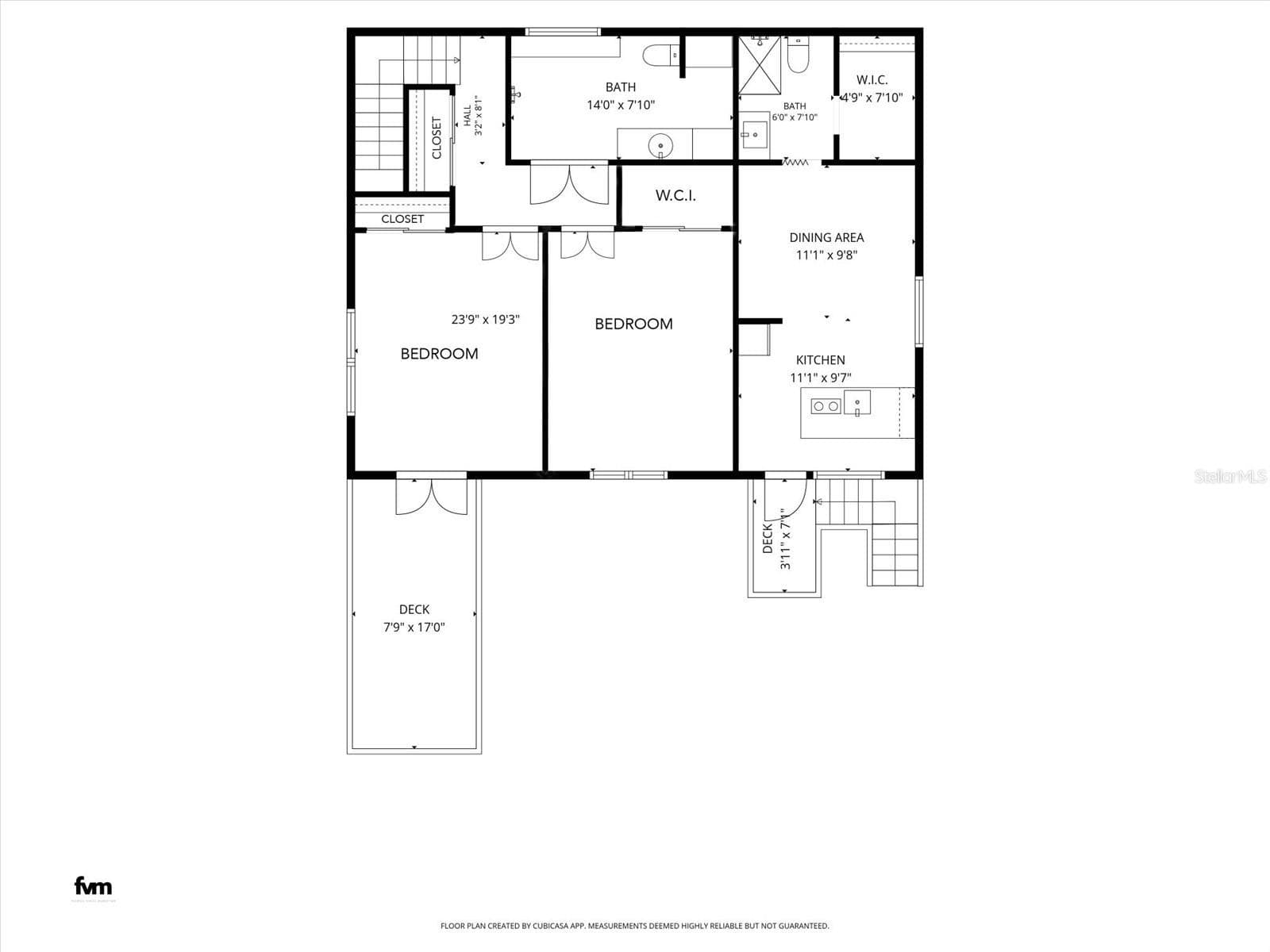 Potential Floor Plan with Primary Bedroom  converted to 2nd Bedroom - 115 99TH AVE, TREASURE ISLAND