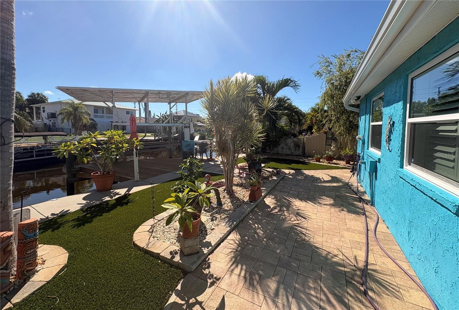 back yard - 13734 SAN JUAN AVE, HUDSON