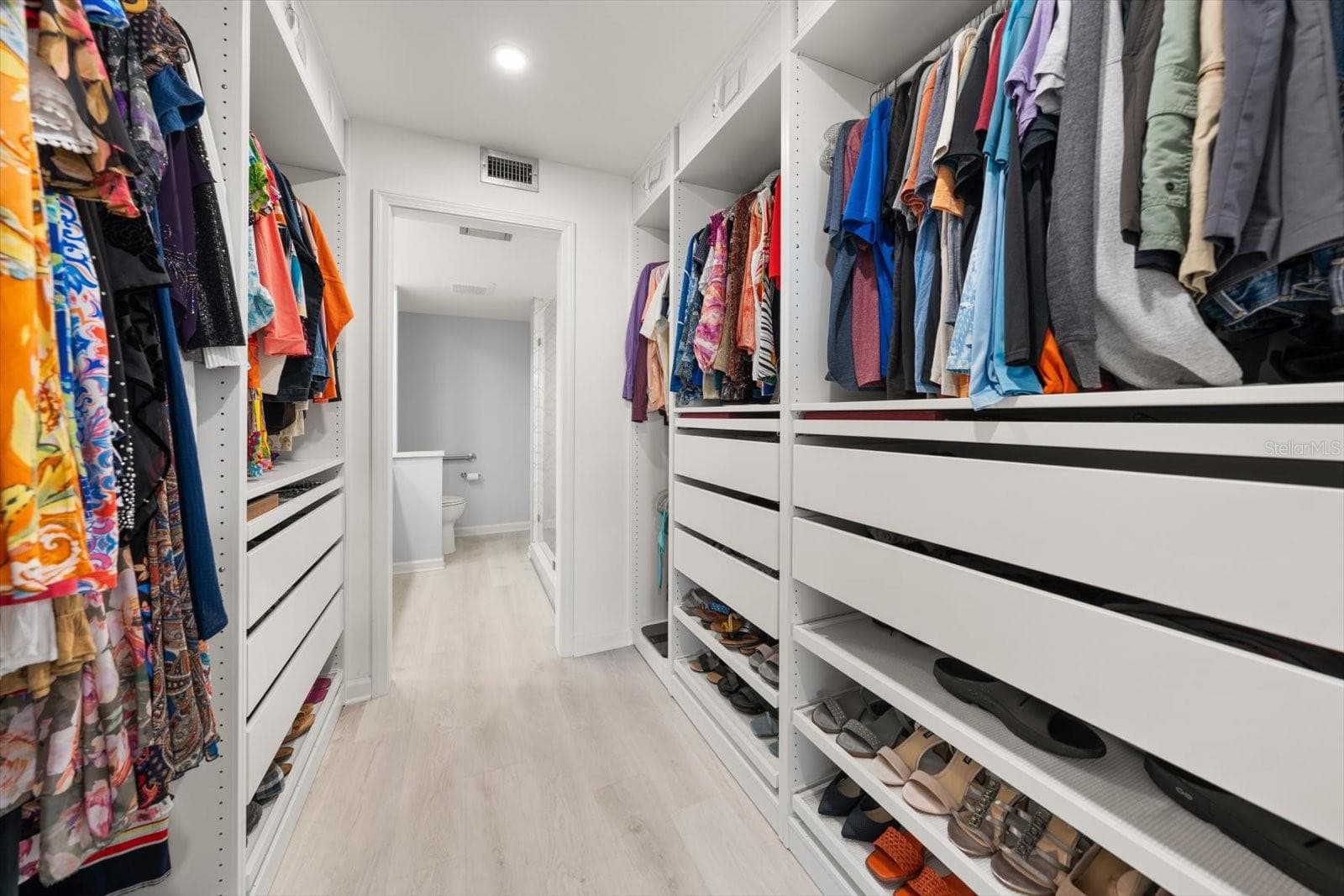 Fully updated closet with smart custom closet design. - 400 ISLAND WAY #904, CLEARWATER BEACH