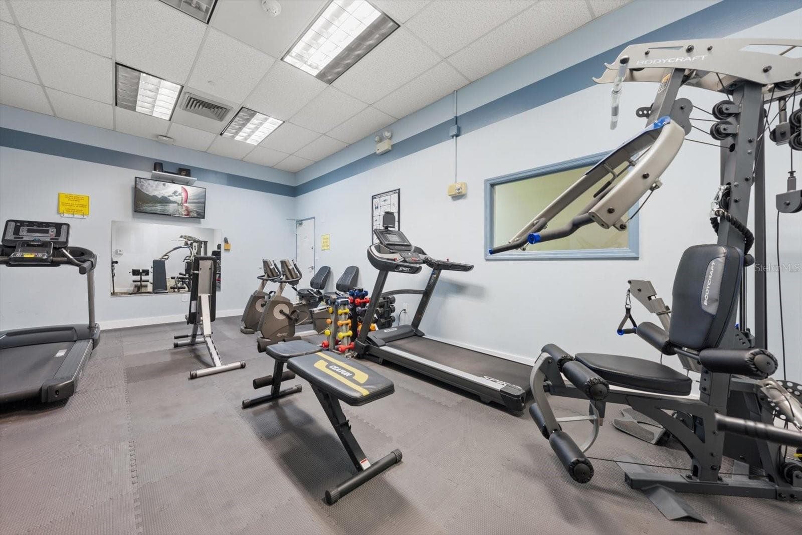 Fitness room-New equipment available here for your next workout. - 400 ISLAND WAY #904, CLEARWATER BEACH