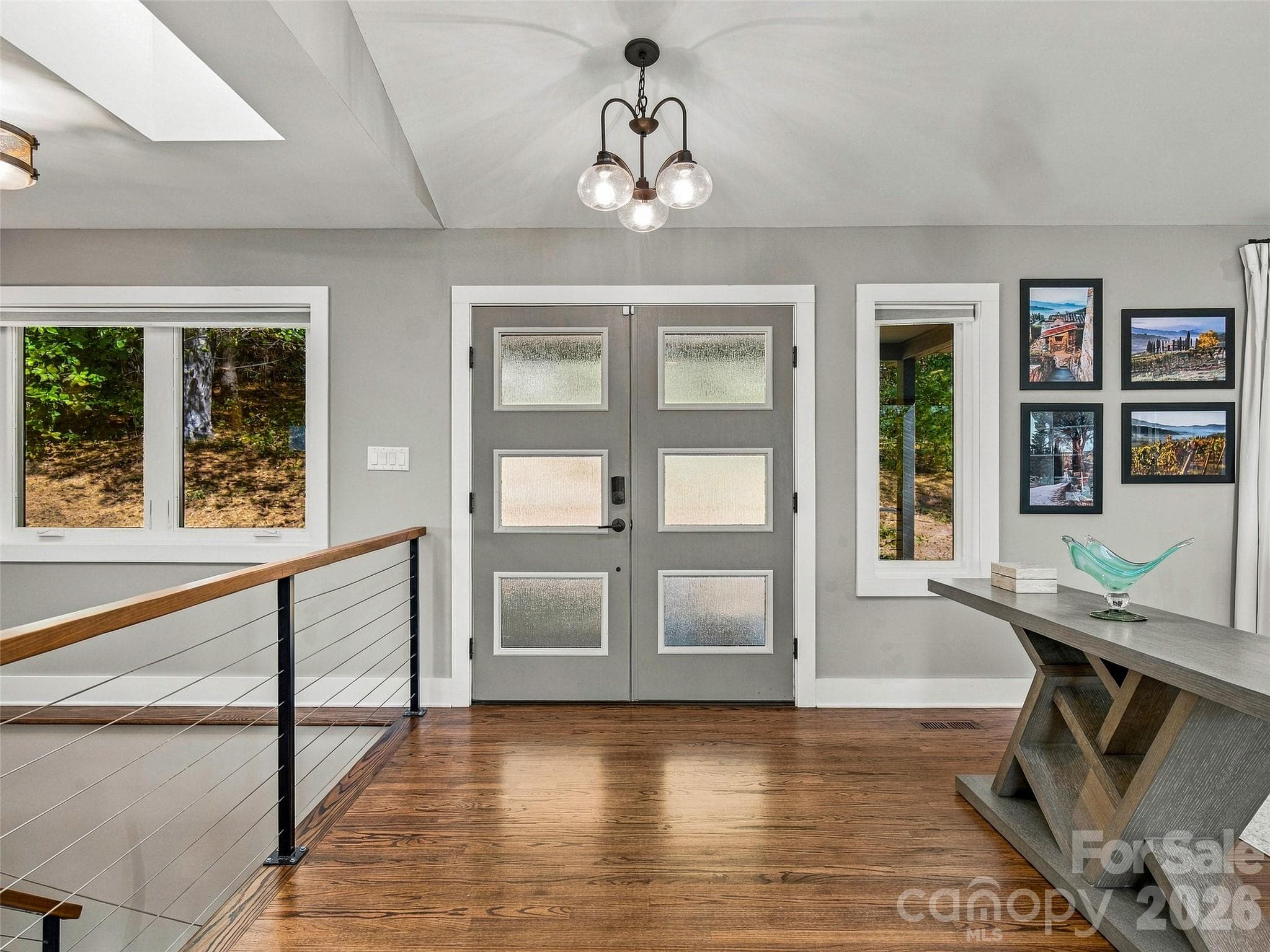 Large entry area - 21 Peach Knob Drive, Asheville