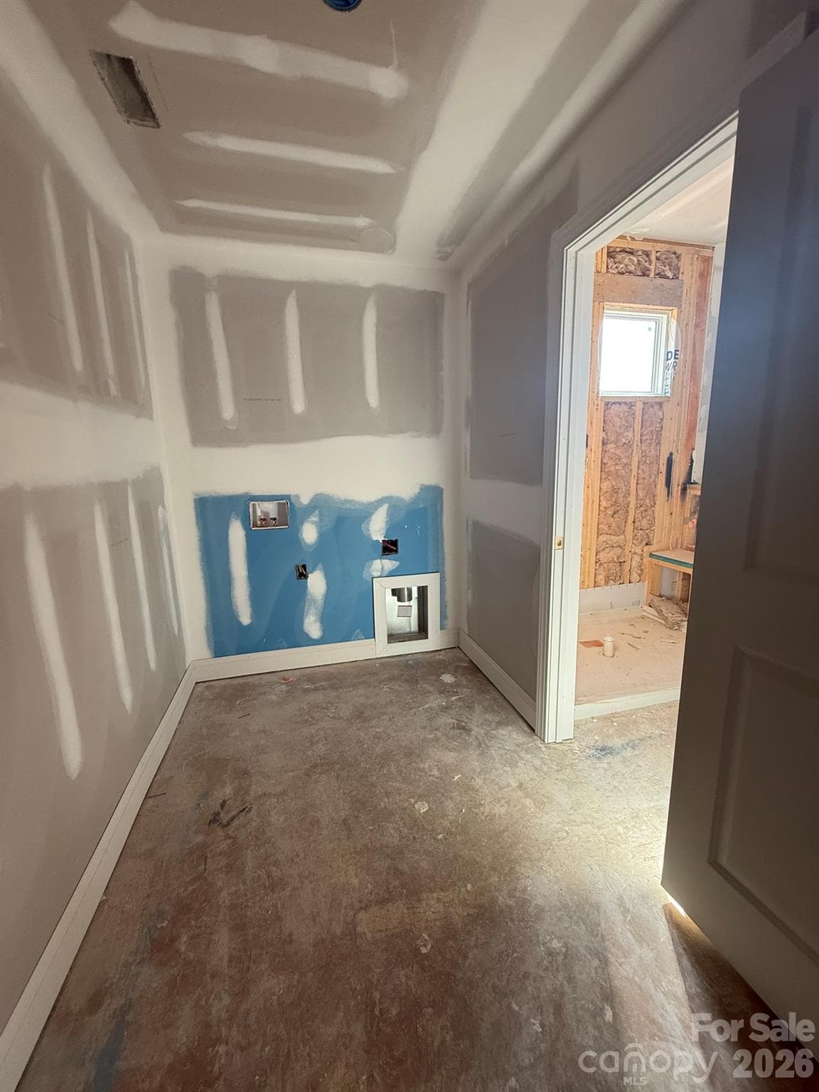 Construction progress of homesite 87 - 2181 Caravan Lane, Stanley