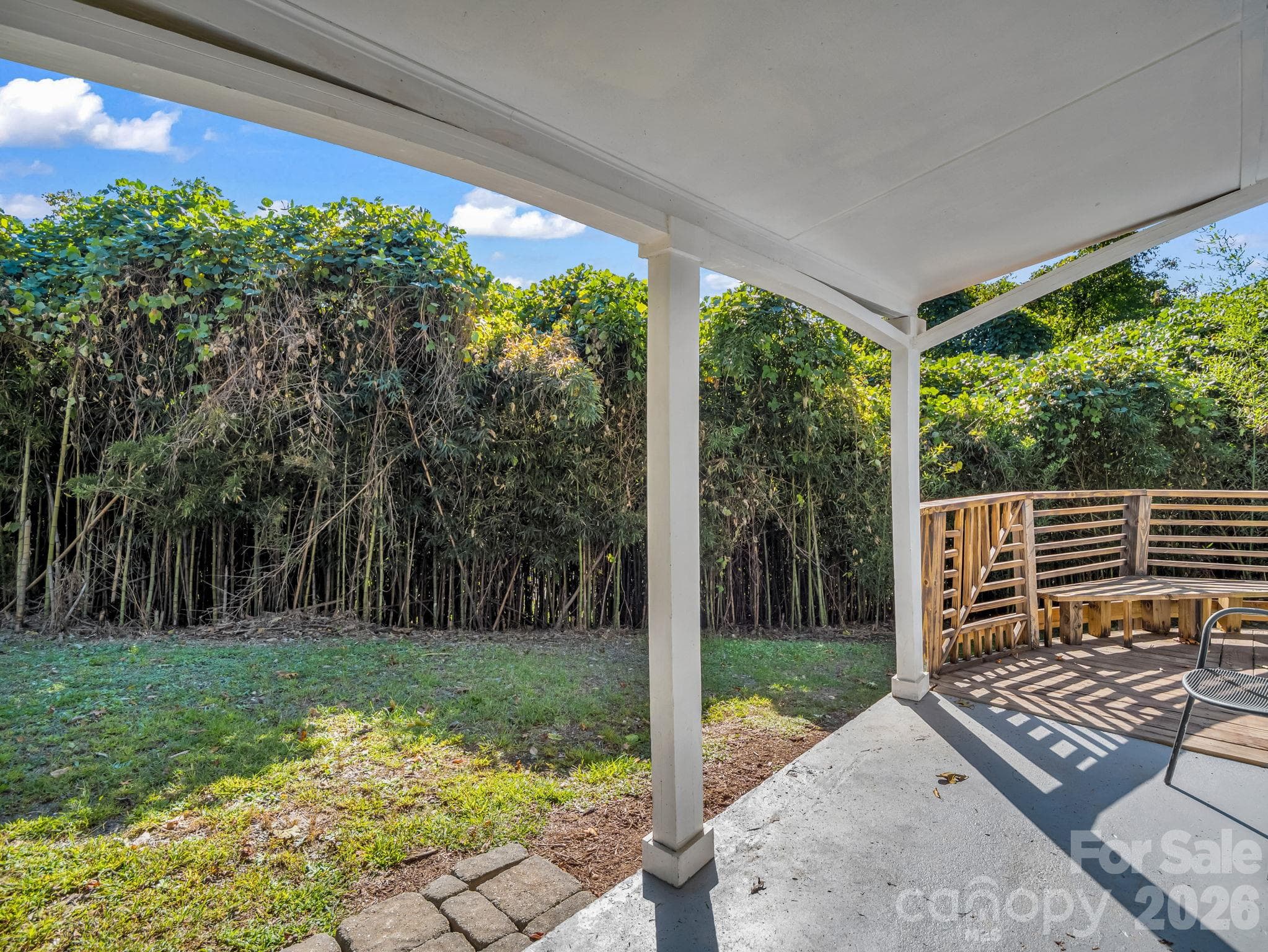 Covered front porch and deck - 51 Shepherd Street, Tryon