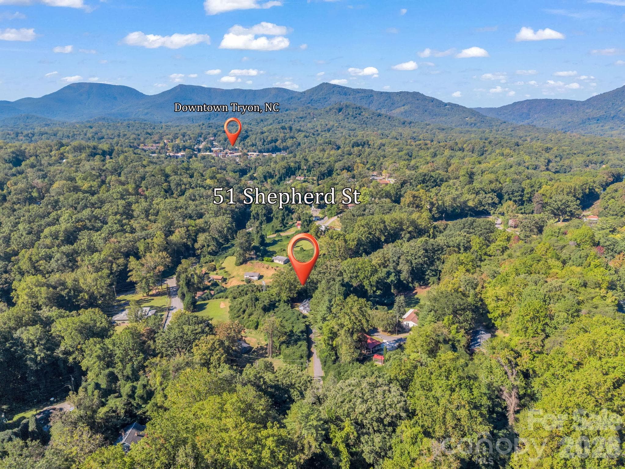 Short distance from downtown Tryon - 51 Shepherd Street, Tryon