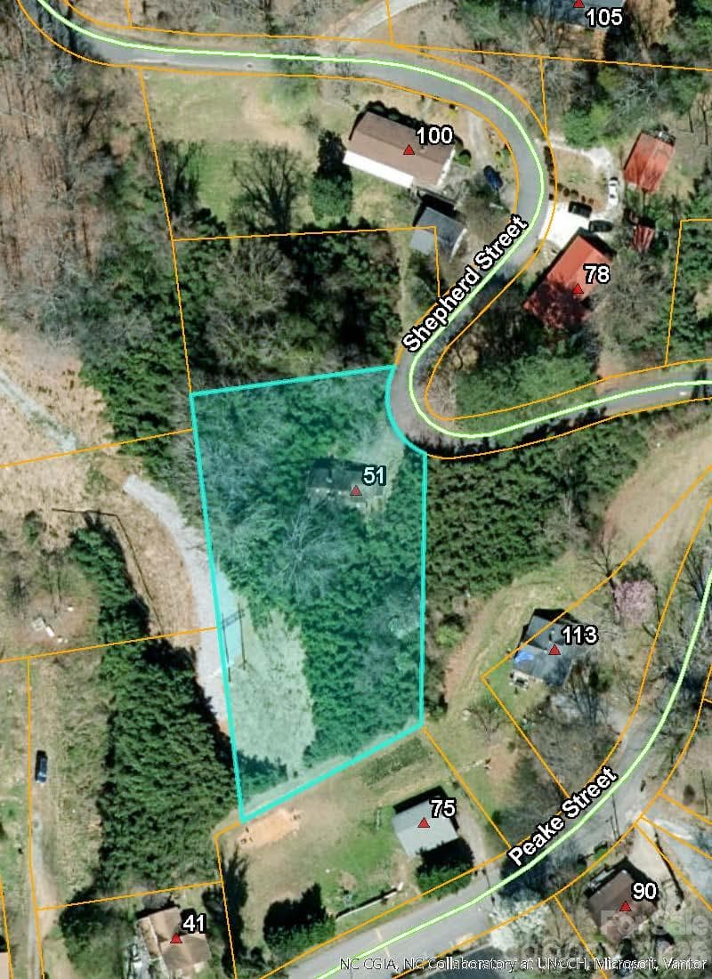 Aerial - 51 Shepherd Street, Tryon
