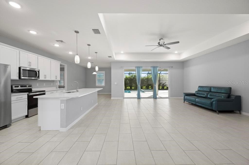 Great Room - 25416 PRADA DR, PUNTA GORDA