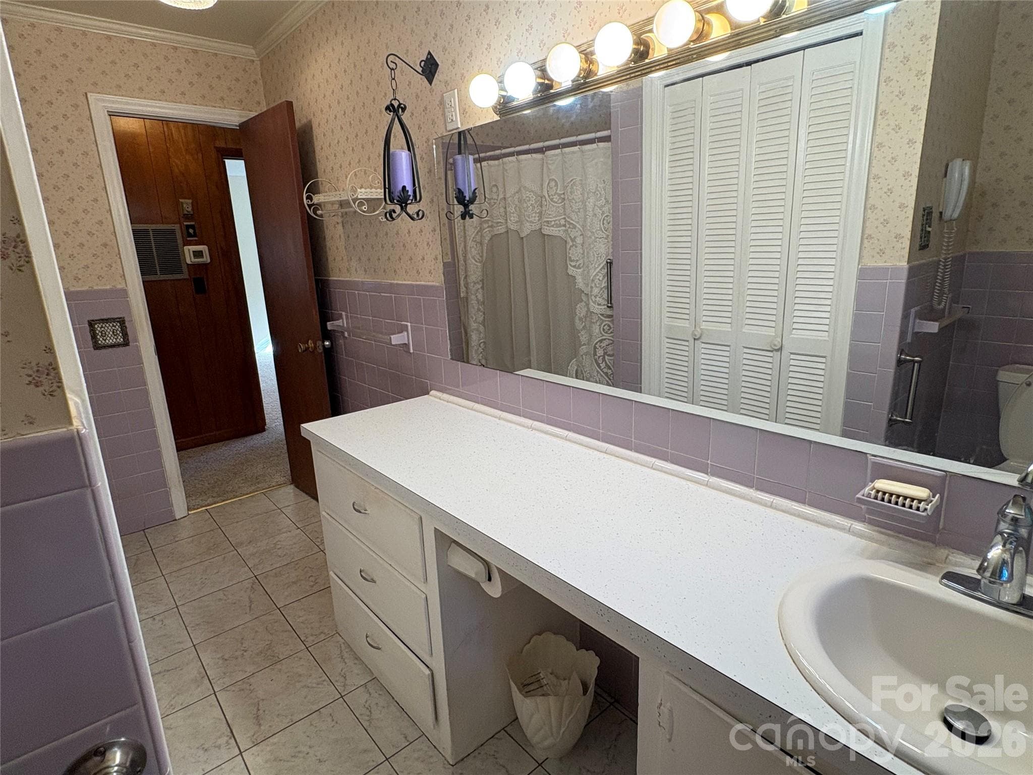 Main Bathroom looking out - 94 Tulip Avenue, Concord