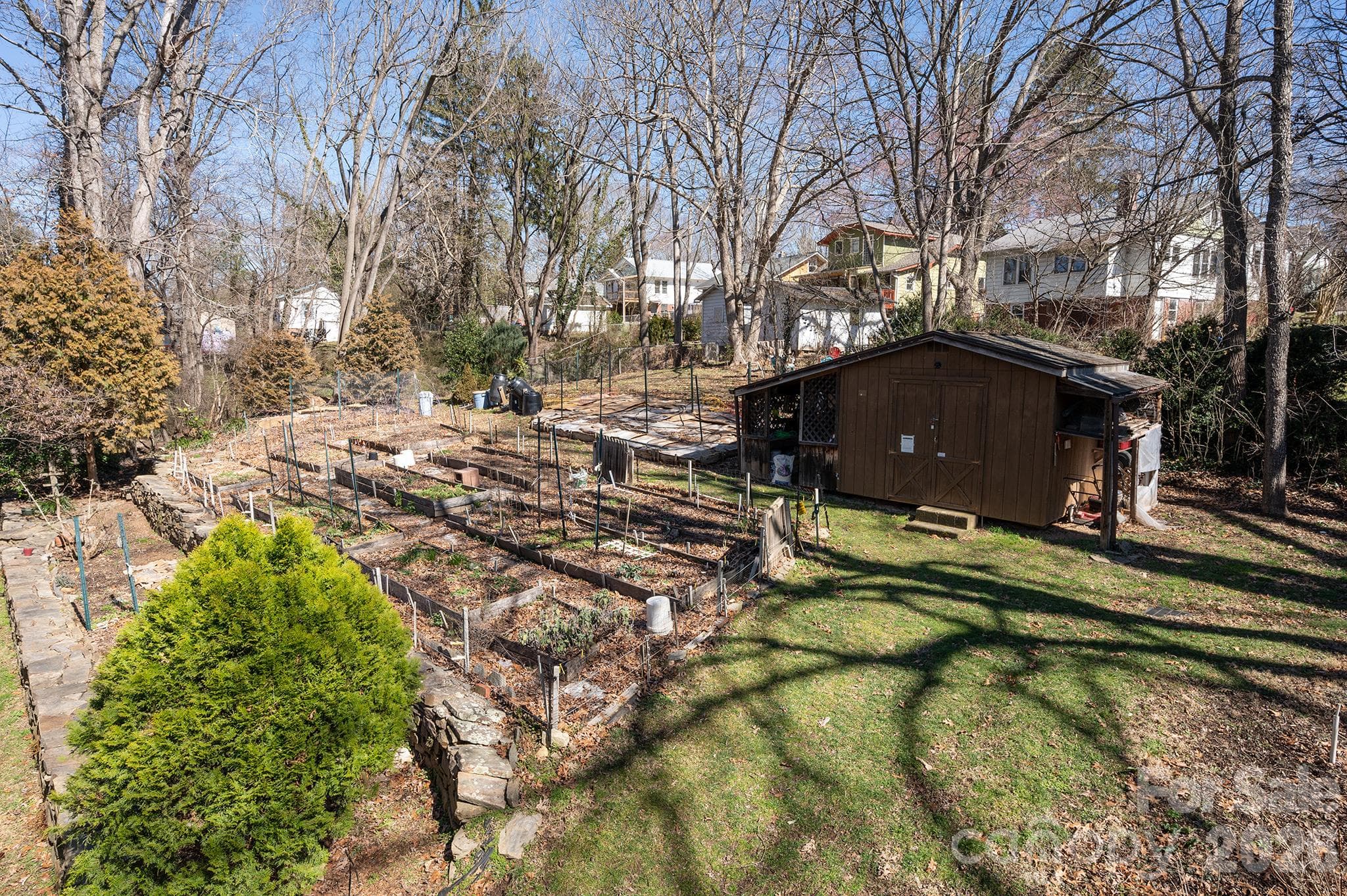 Individual garden spots within community - 43 Vermont Court, Asheville