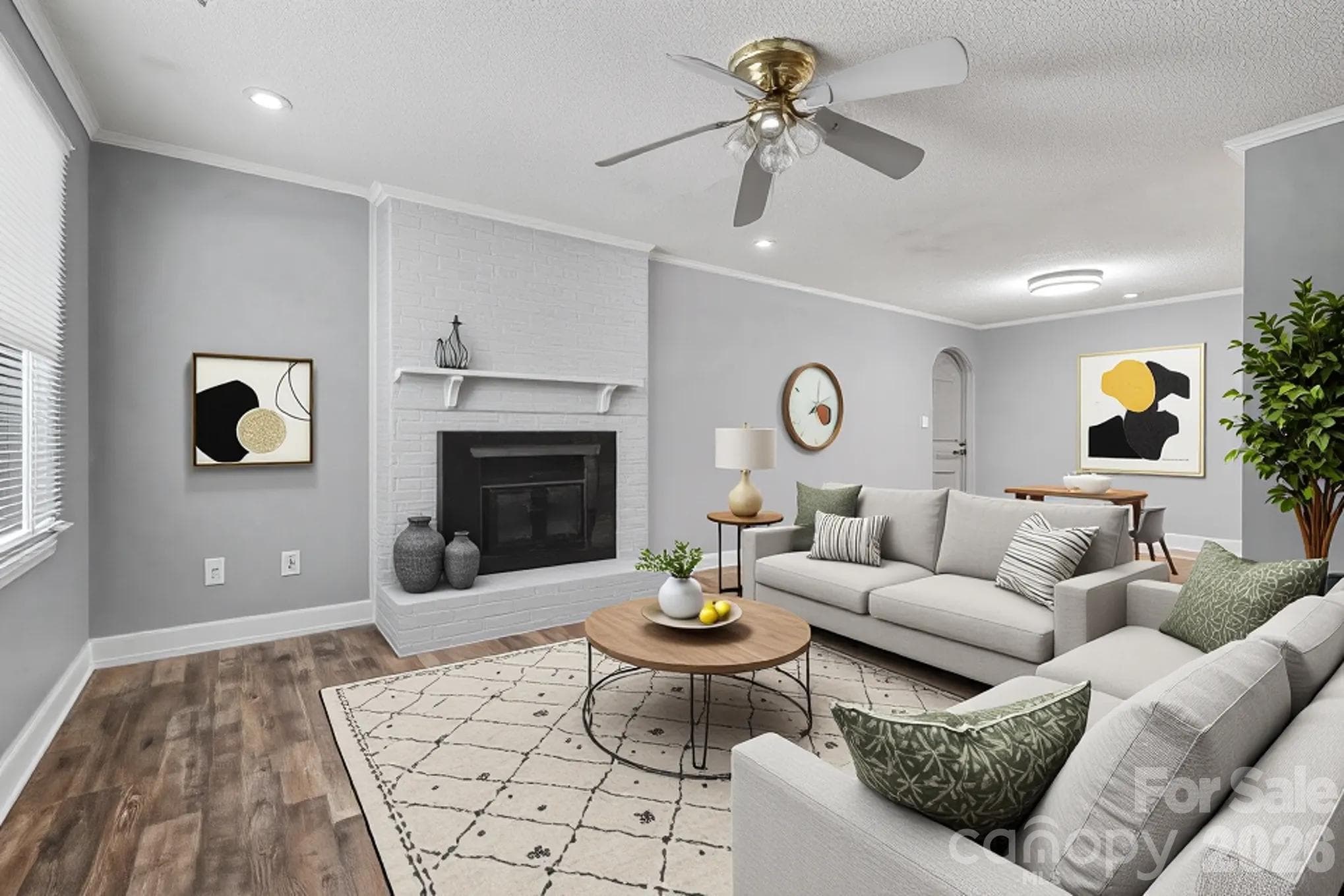 virtually staged - 306 Hubbard Street, Lincolnton