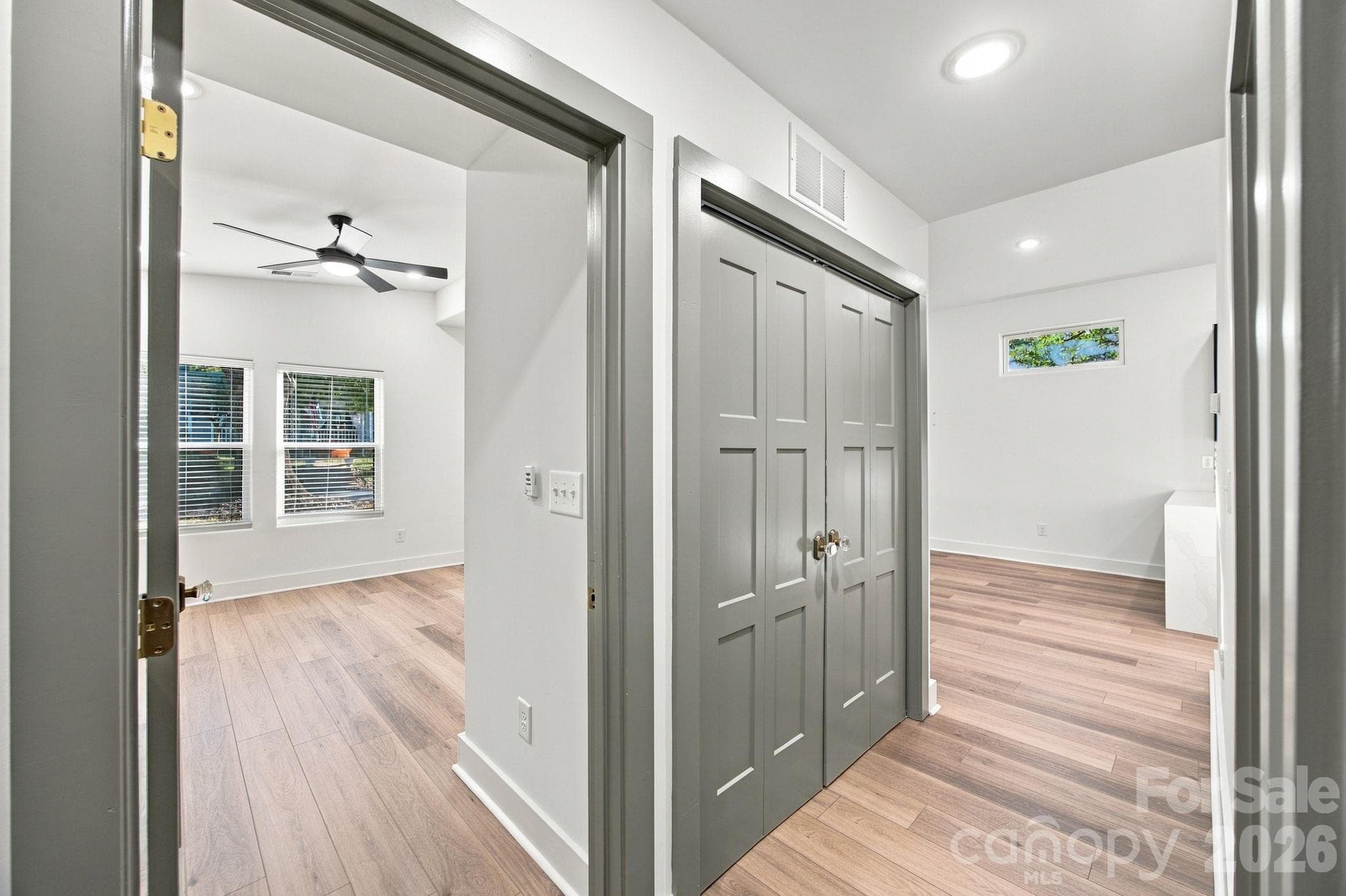Laundry closet in the hall - 571 Buford Drive SW, Concord