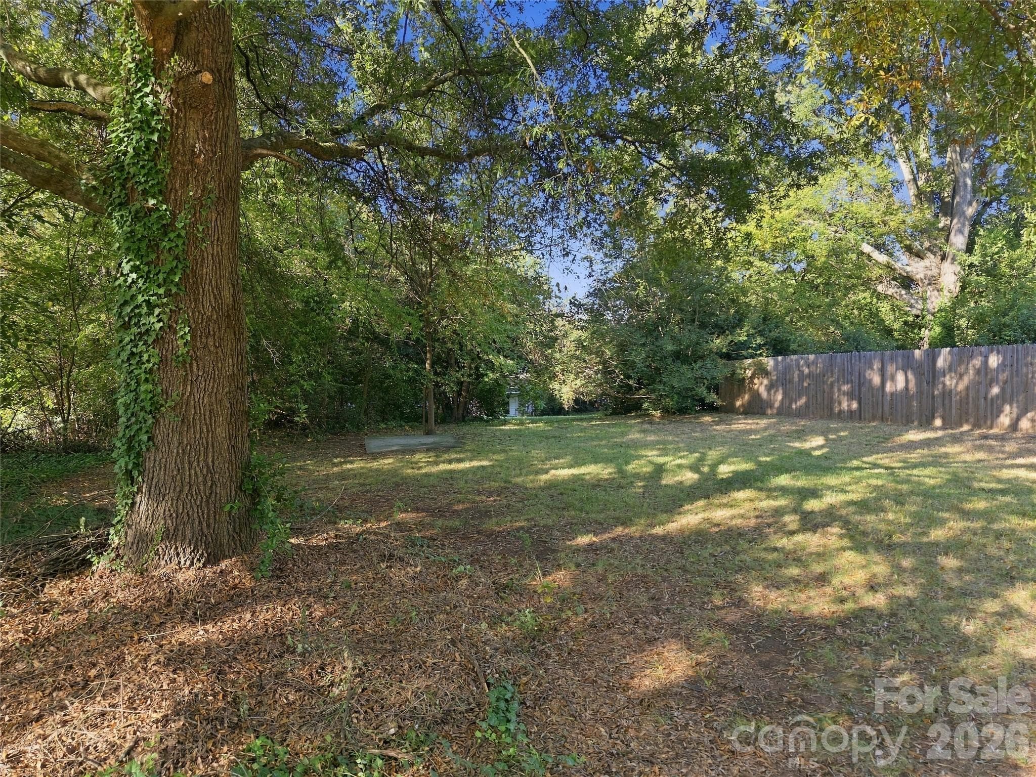 One-side already fenced - 571 Buford Drive SW, Concord