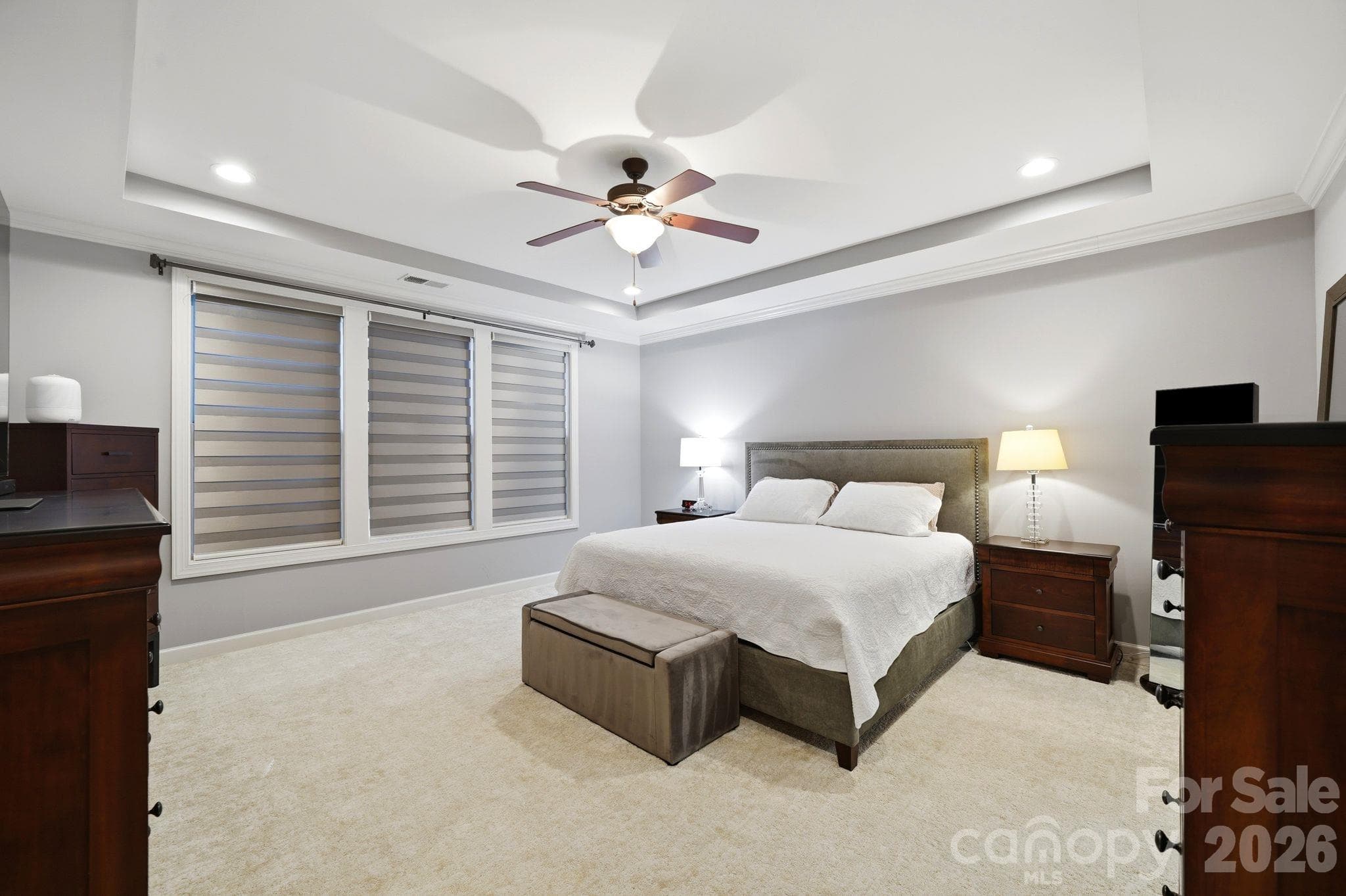 Primary suite on main level - 7810 Sand Trap Lane, Stanley