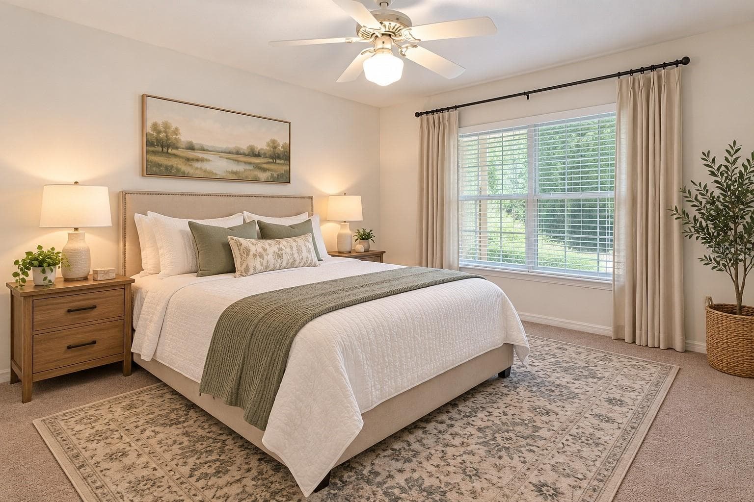 Secondary Bedroom  Virtually Staged - 3924 LAKE MIRAGE BLVD, ORLANDO