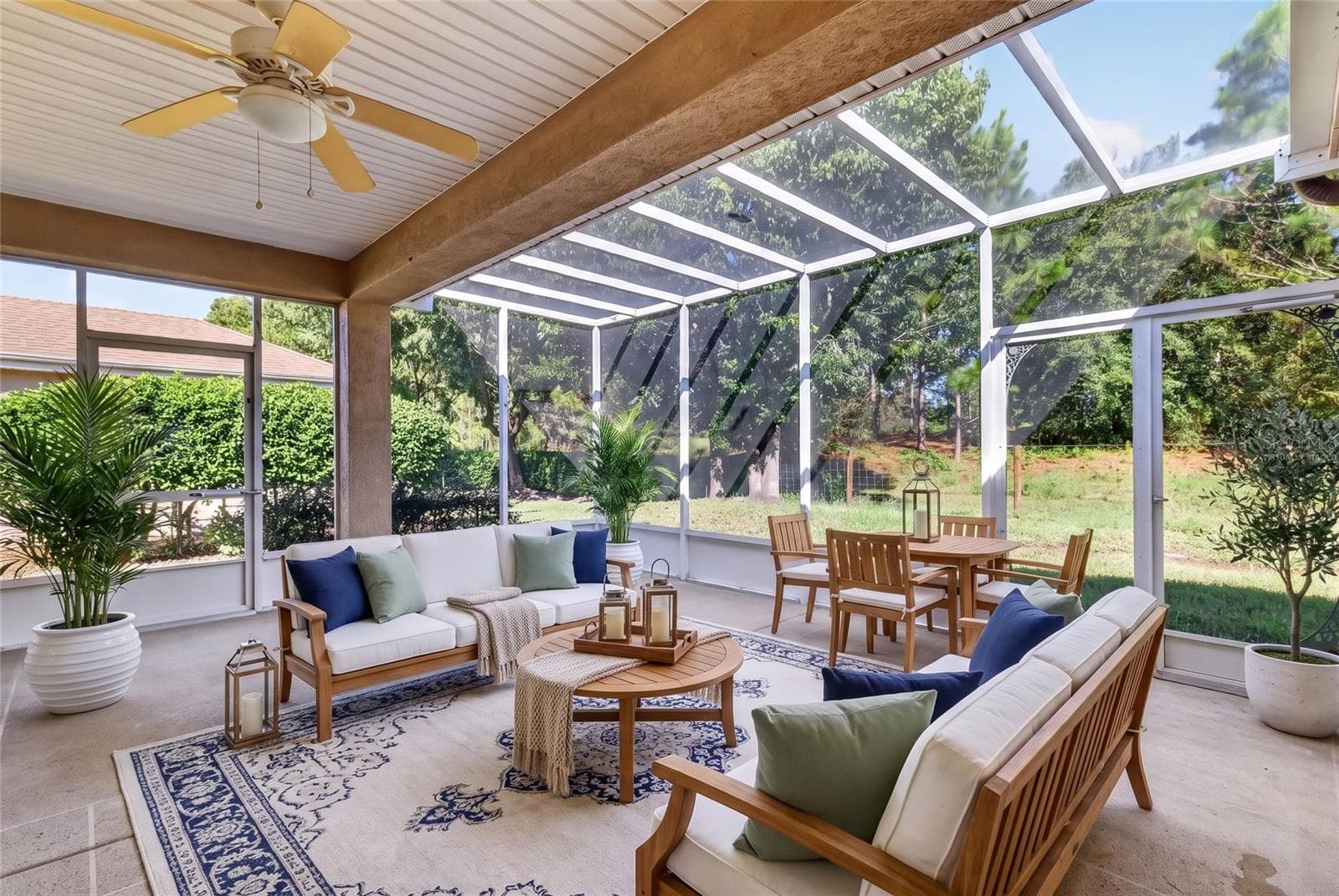 Lanai Virtually Staged - 13143 SE 97TH TERRACE RD, SUMMERFIELD