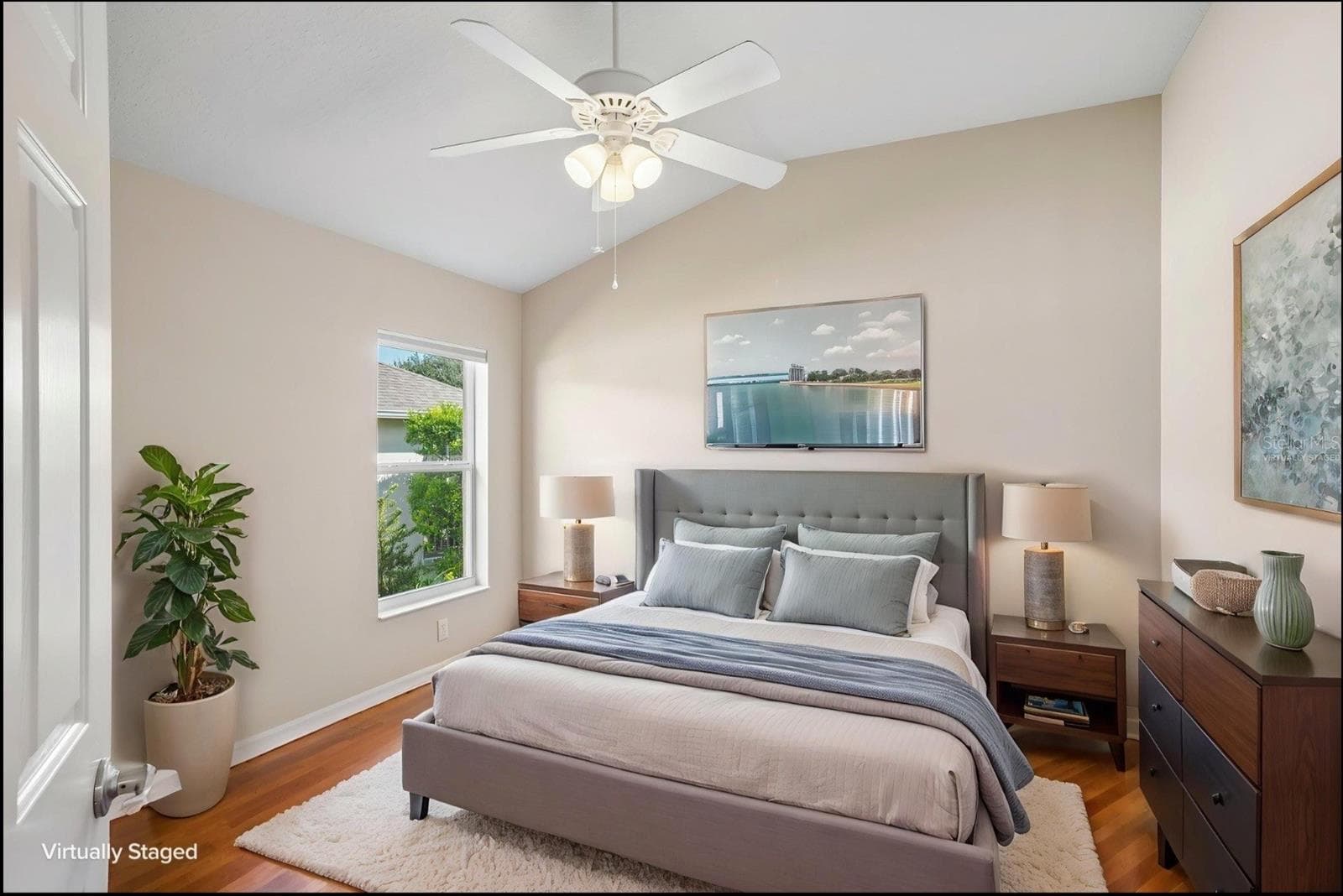 Virtually Staged Third Bedroom - 494 ARBELLA LOOP, THE VILLAGES