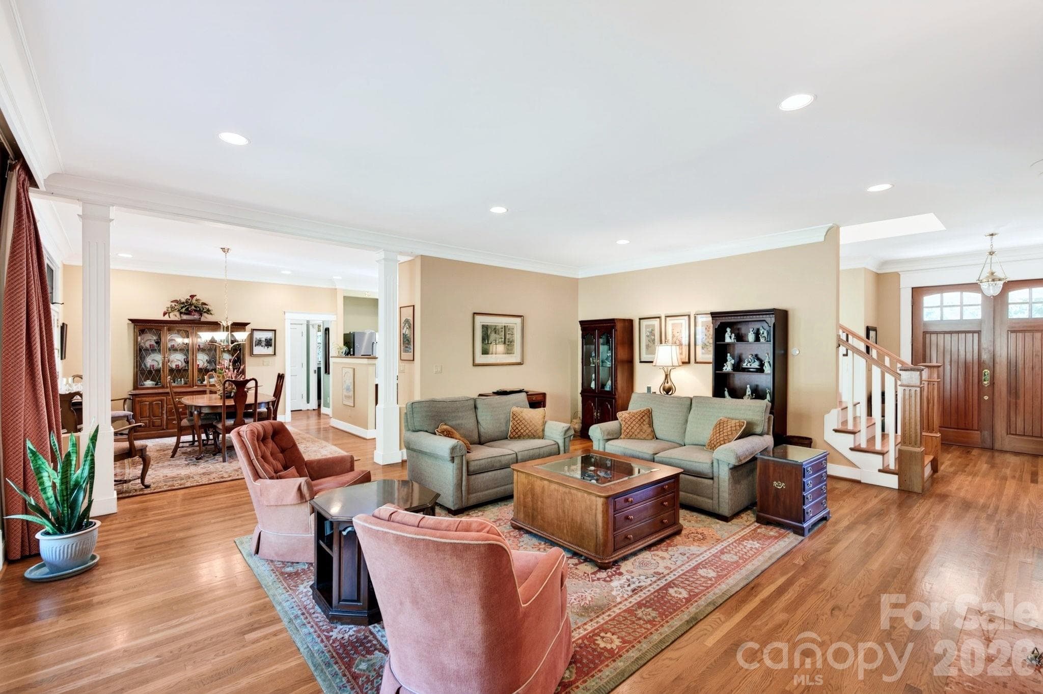 Open and Airy Floorplan - 211 South Plains Drive, Asheville
