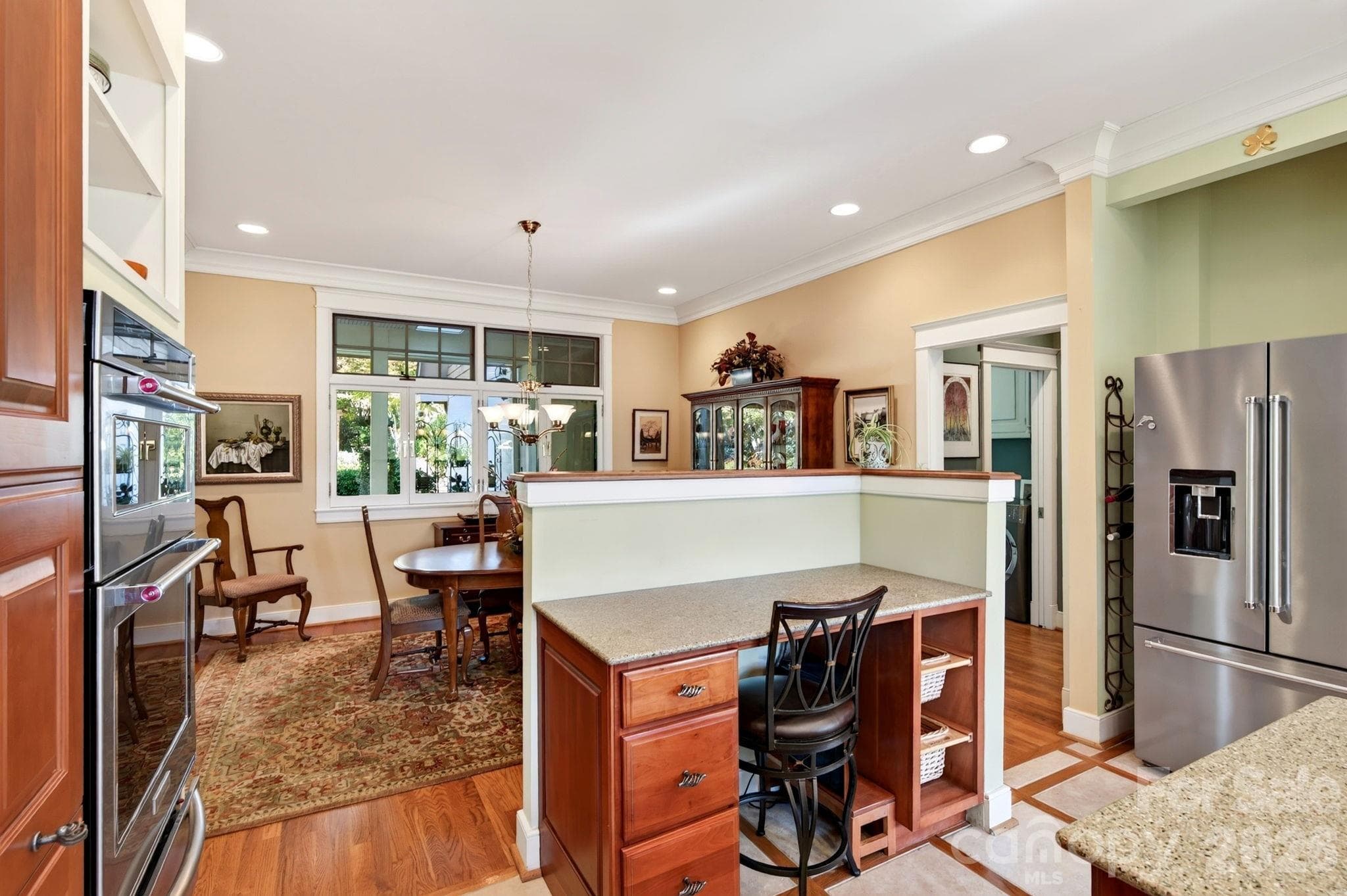 Built-In Working Desk - 211 South Plains Drive, Asheville