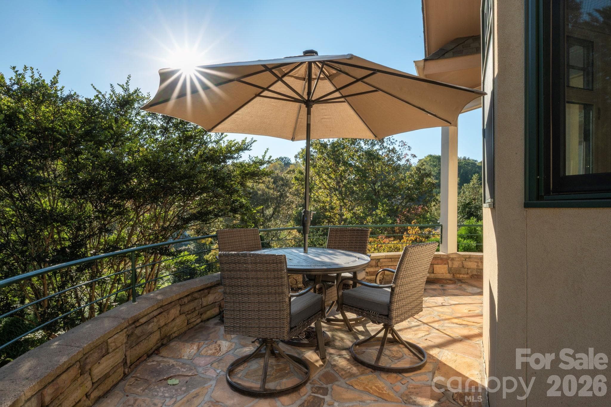 Italian-Inspired Terrazza for Outdoor Dining - 211 South Plains Drive, Asheville
