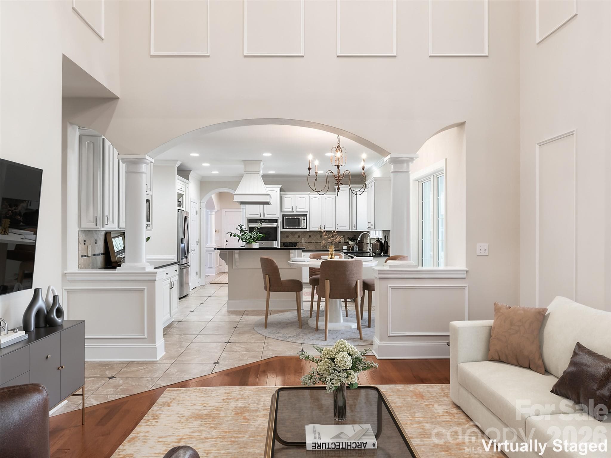 Open Floor plan - 9200 Skipaway Drive, Waxhaw