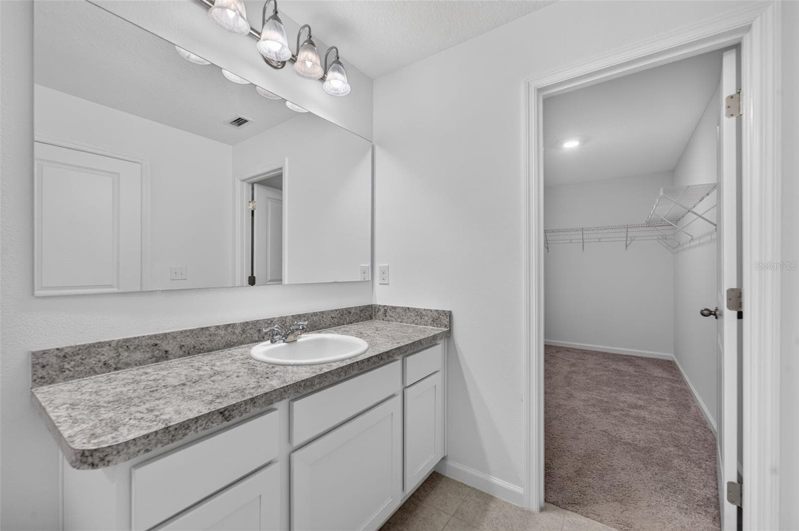 Master bathroom vanity - 381 GRAND PINE LN, ST CLOUD
