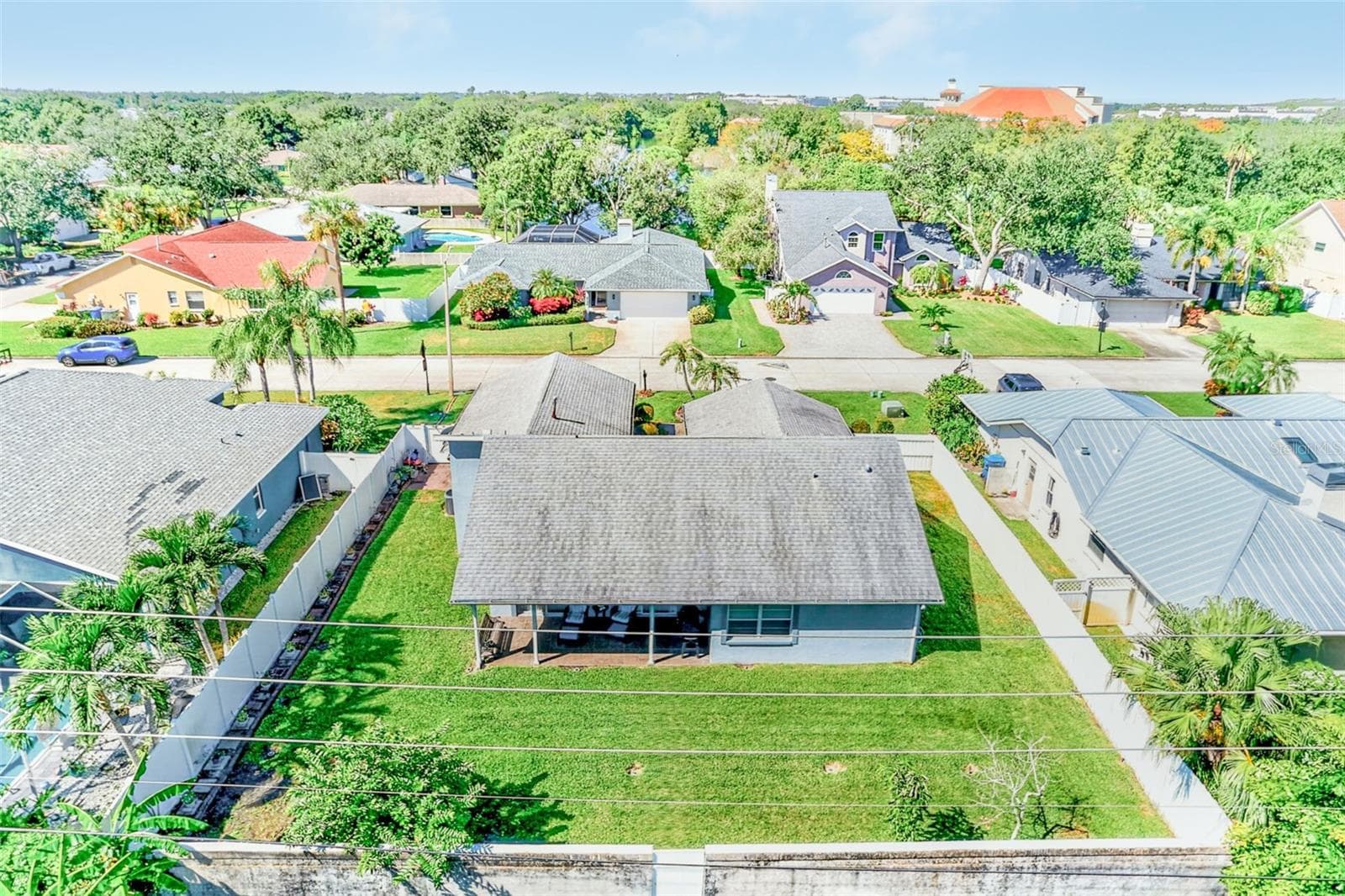 BACK EXTERIOR - 8747 GLEN LAKES BLVD N, ST PETERSBURG