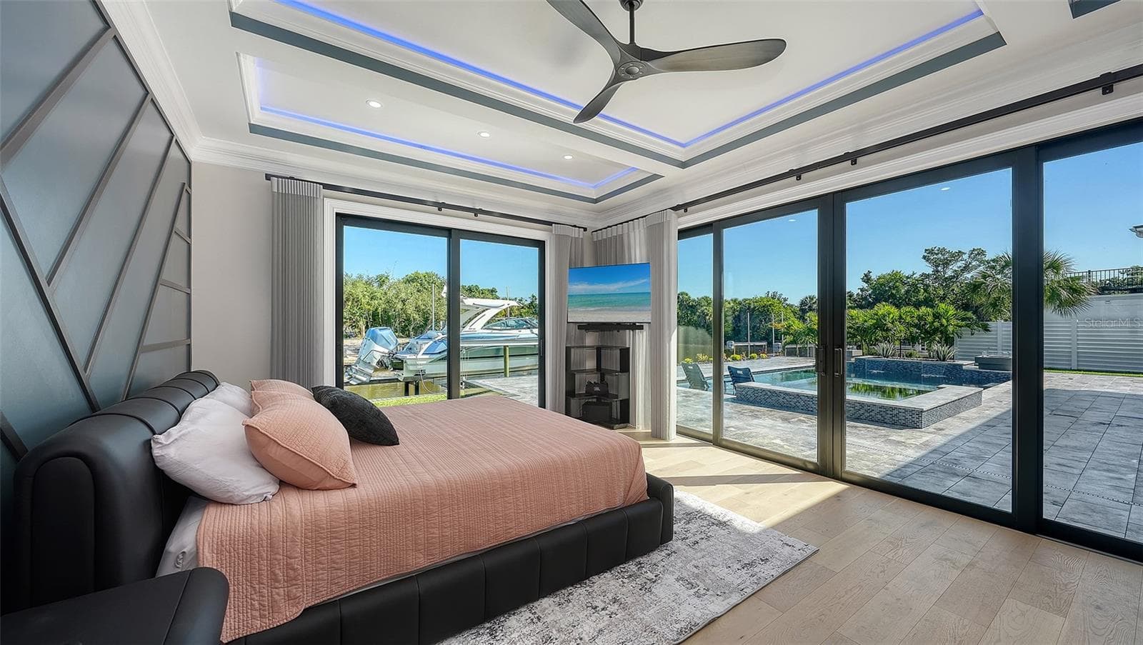 Master bedroom - 809 IDLEWILD WAY, SARASOTA