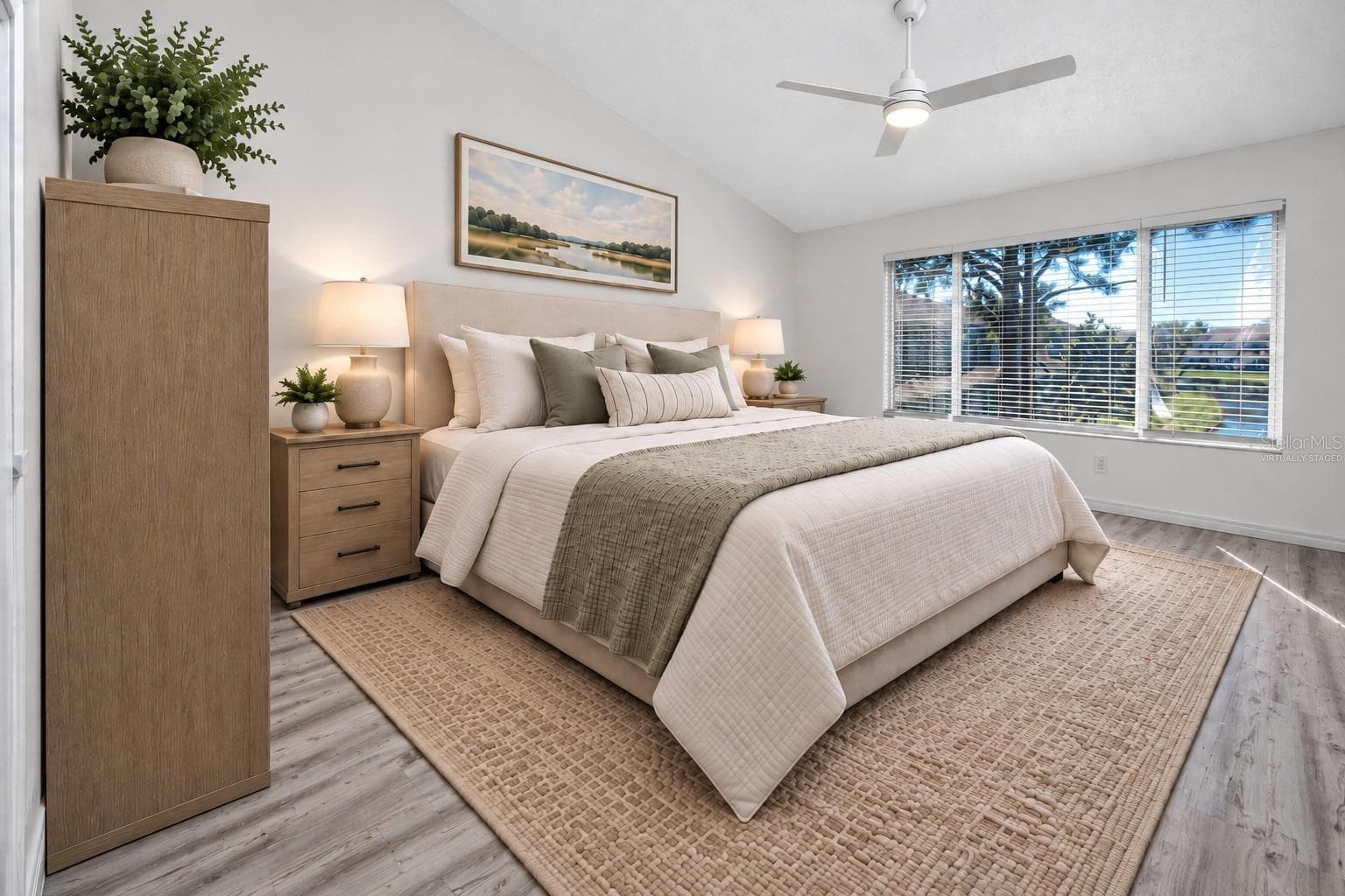 Primary Bedroom Virtually Staged -6229 Bayside Key Dr, Tampa, FL 33615 - 6229 BAYSIDE KEY DR, TAMPA