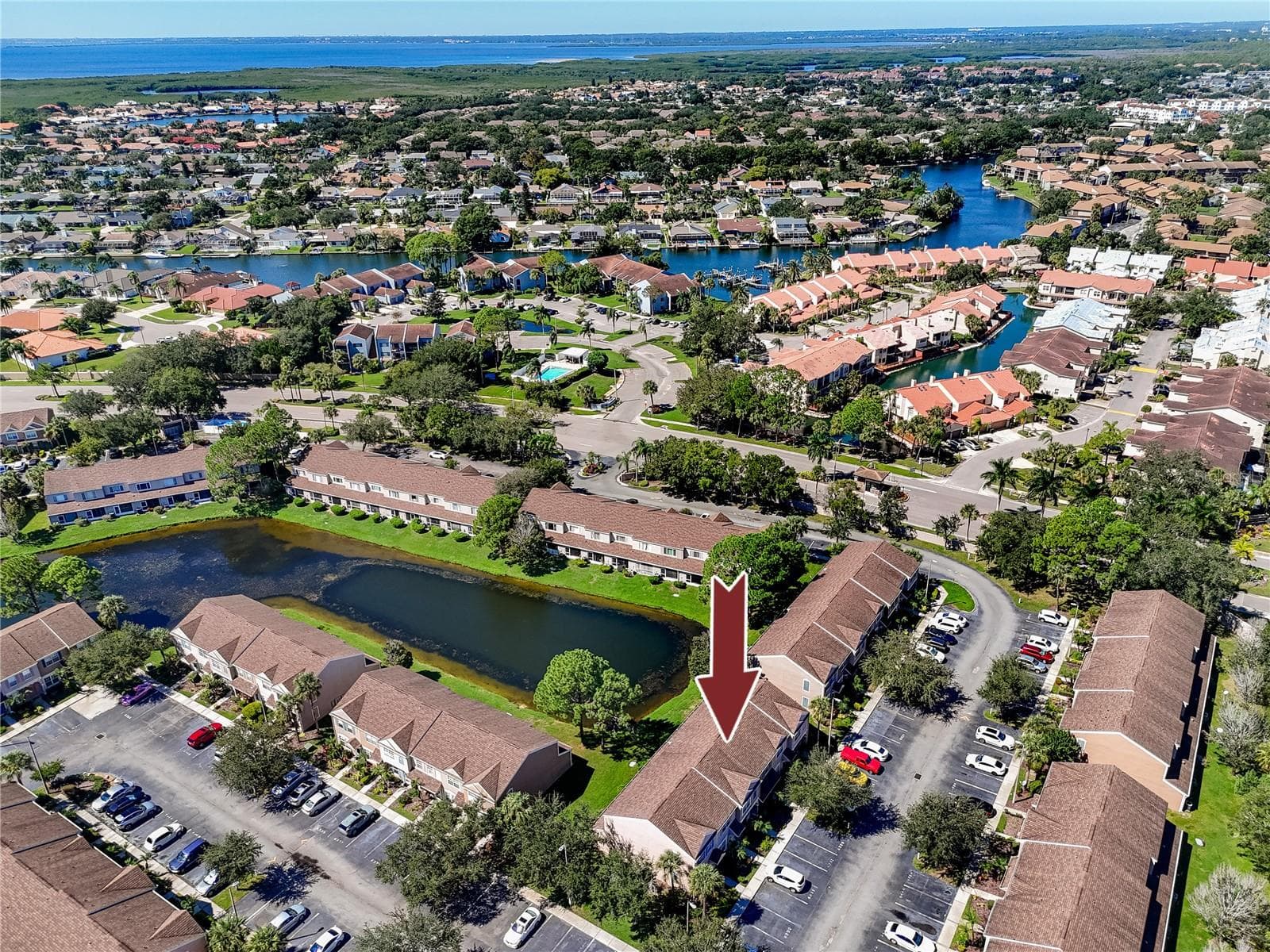 Aerial View -6229 Bayside Key Dr, Tampa, FL 33615 - 6229 BAYSIDE KEY DR, TAMPA