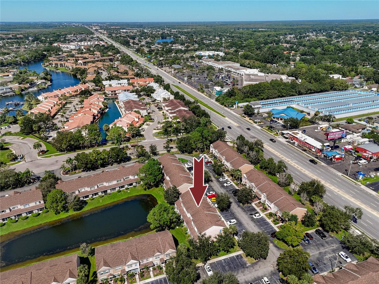 Aerial View -6229 Bayside Key Dr, Tampa, FL 33615 - 6229 BAYSIDE KEY DR, TAMPA
