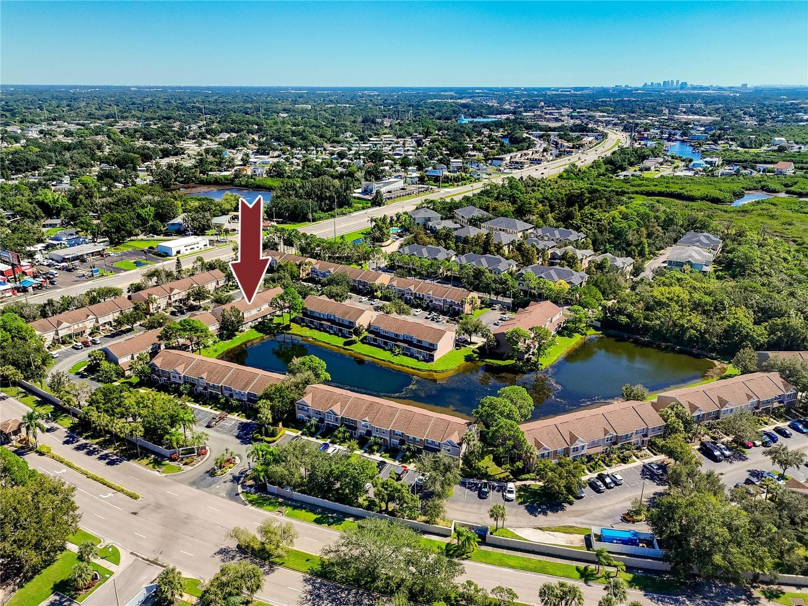 Aerial View -6229 Bayside Key Dr, Tampa, FL 33615 - 6229 BAYSIDE KEY DR, TAMPA