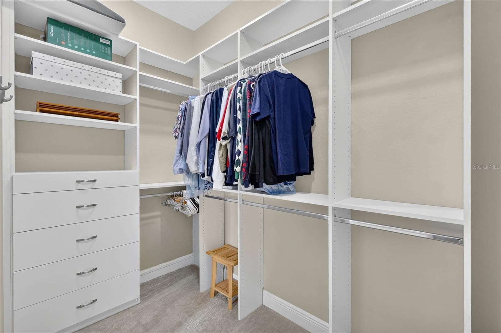 Primary Bedroom Custom Walk-In Closet - 3323 KELVINGTON RD, THE VILLAGES
