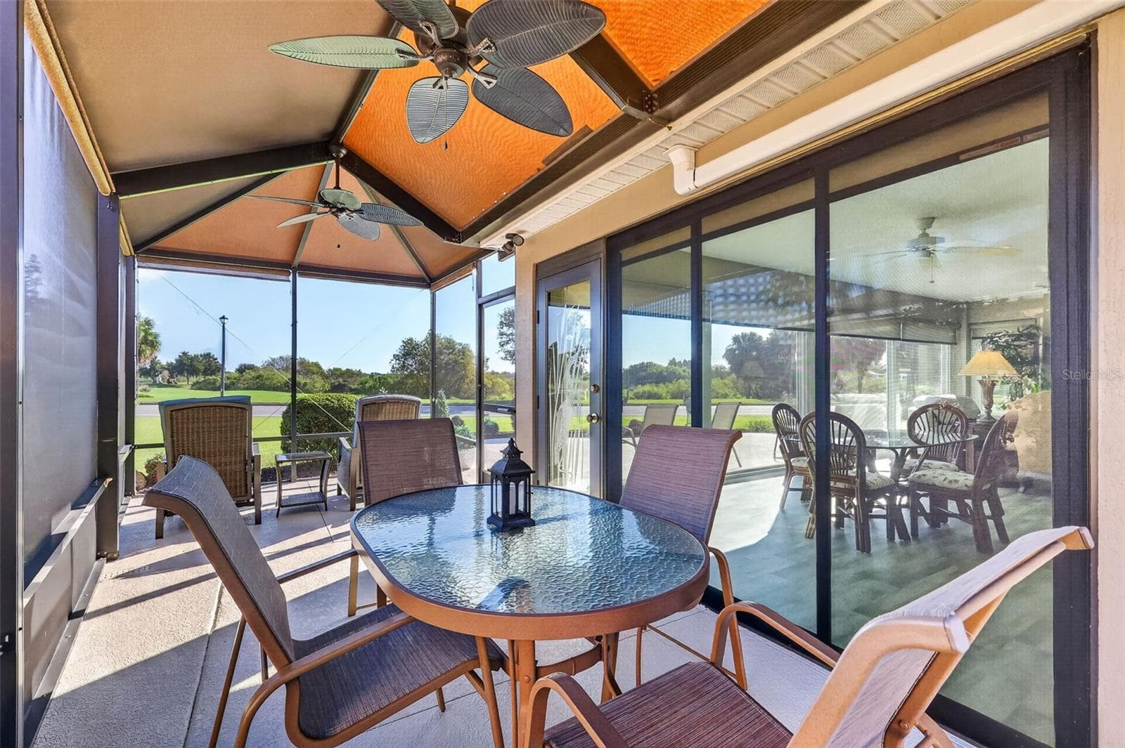 Extended Birdcage with Canvas Cover - 3323 KELVINGTON RD, THE VILLAGES