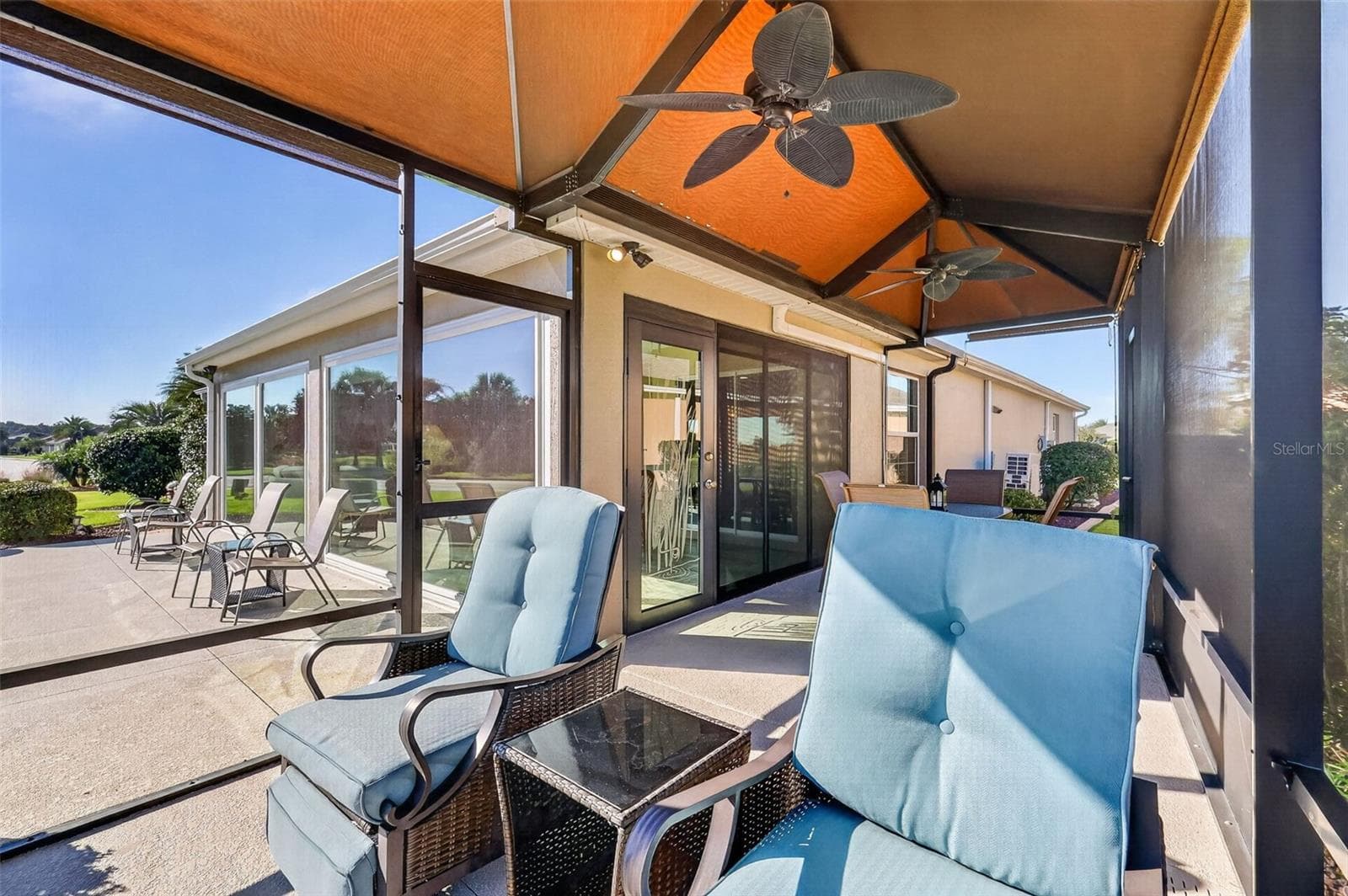 Extended Birdcage with Canvas Cover - 3323 KELVINGTON RD, THE VILLAGES