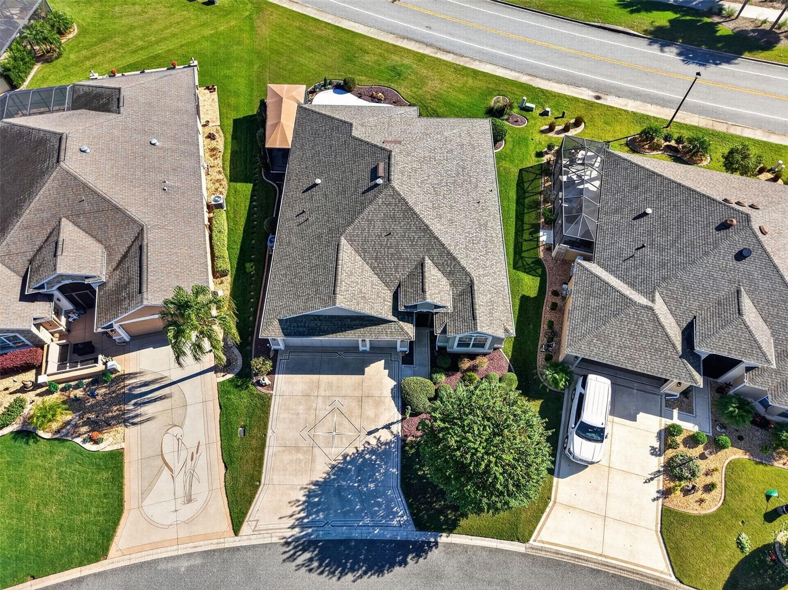 Aerial Front Elevation - 3323 KELVINGTON RD, THE VILLAGES