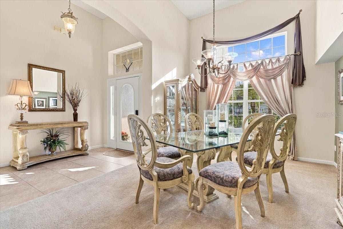 Foyer, formal dining. - 2631 TREYMORE DR, ORLANDO