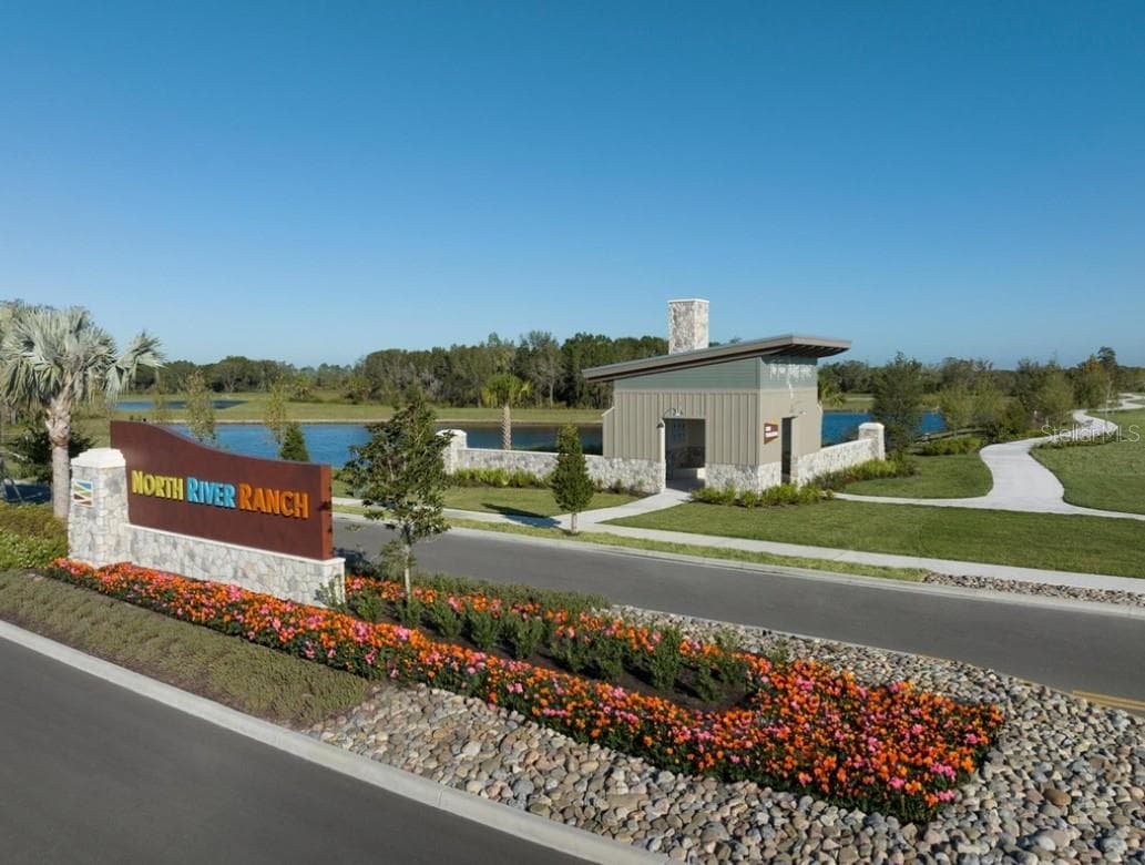 Community Entrance - 10705 CRESCENT CREEK XING, PARRISH