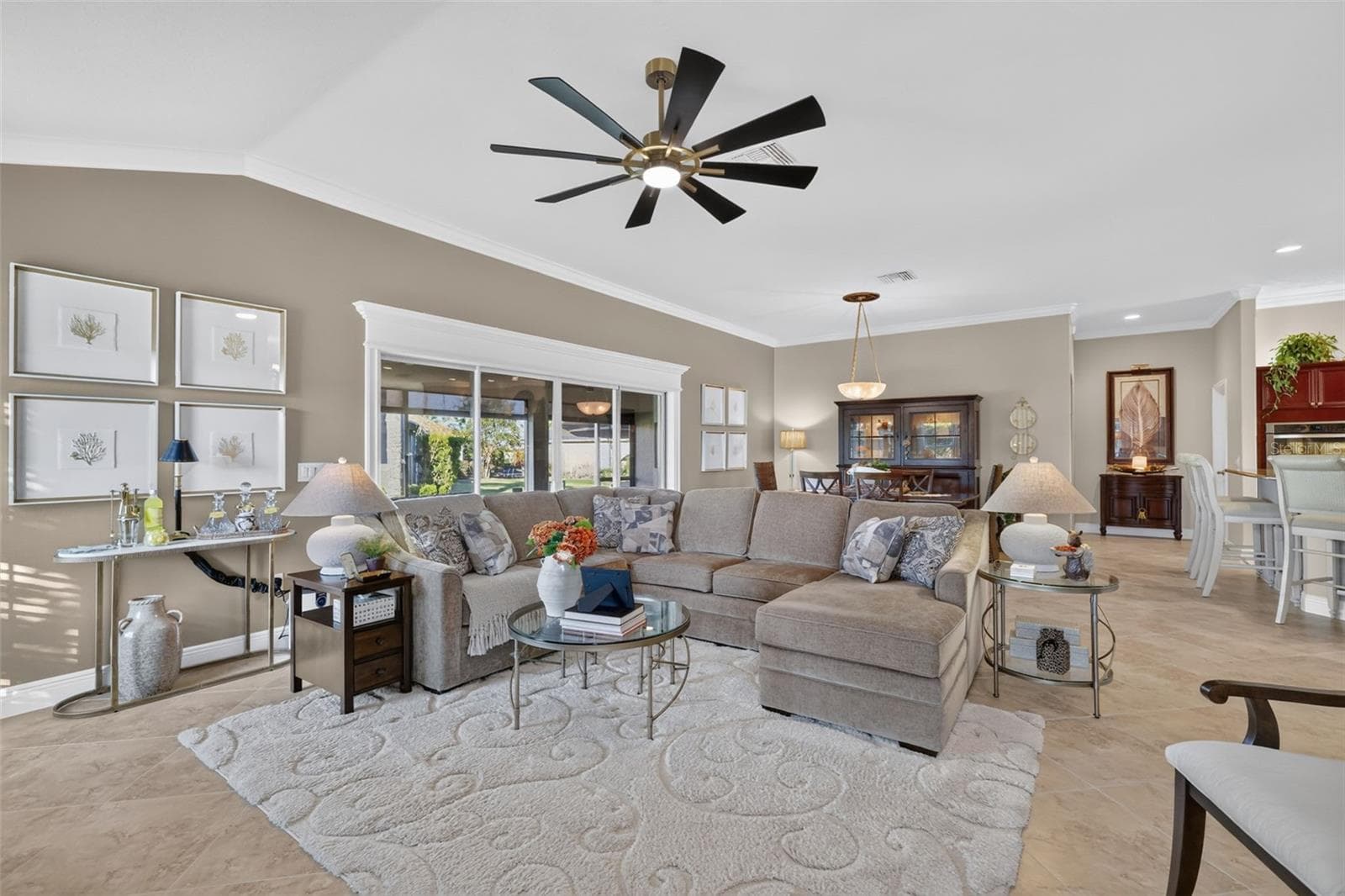 Living and Dining Rooms - 1793 WAX BERRY CT, THE VILLAGES