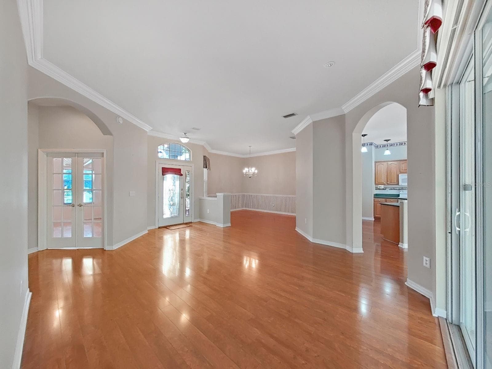 L-R: Office ~ Front Entry ~ Dining Room ~ Kitchen ~ Living Room Area - 14915 DEVONSHIRE WOODS PL, TAMPA