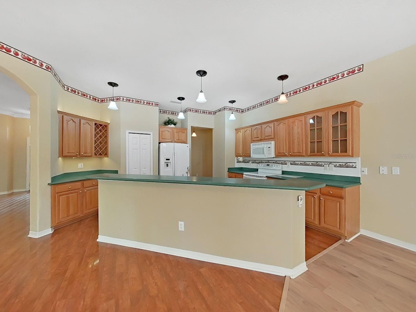 Breakfast Bar Seating ~ Pendant Lighting - 14915 DEVONSHIRE WOODS PL, TAMPA