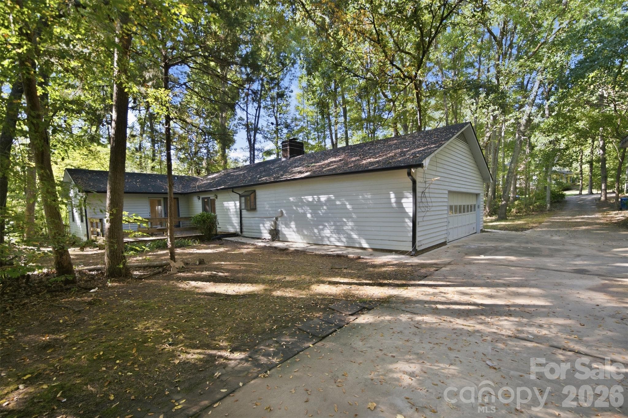 Backyard to Side of Home - 8607 Wellington Lane, Harrisburg