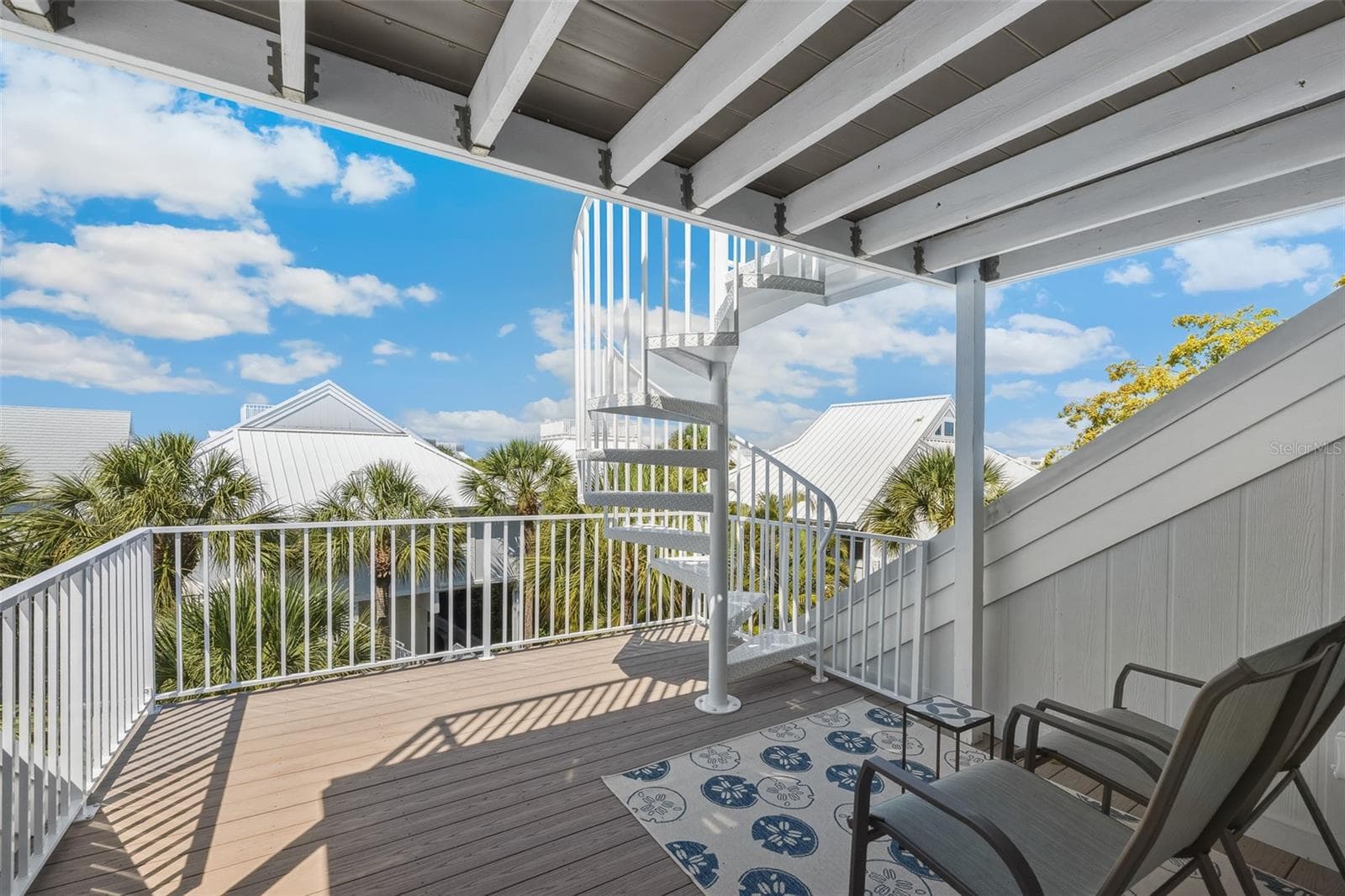 Patio to Crows Nest - 5000 GASPARILLA RD #26, BOCA GRANDE