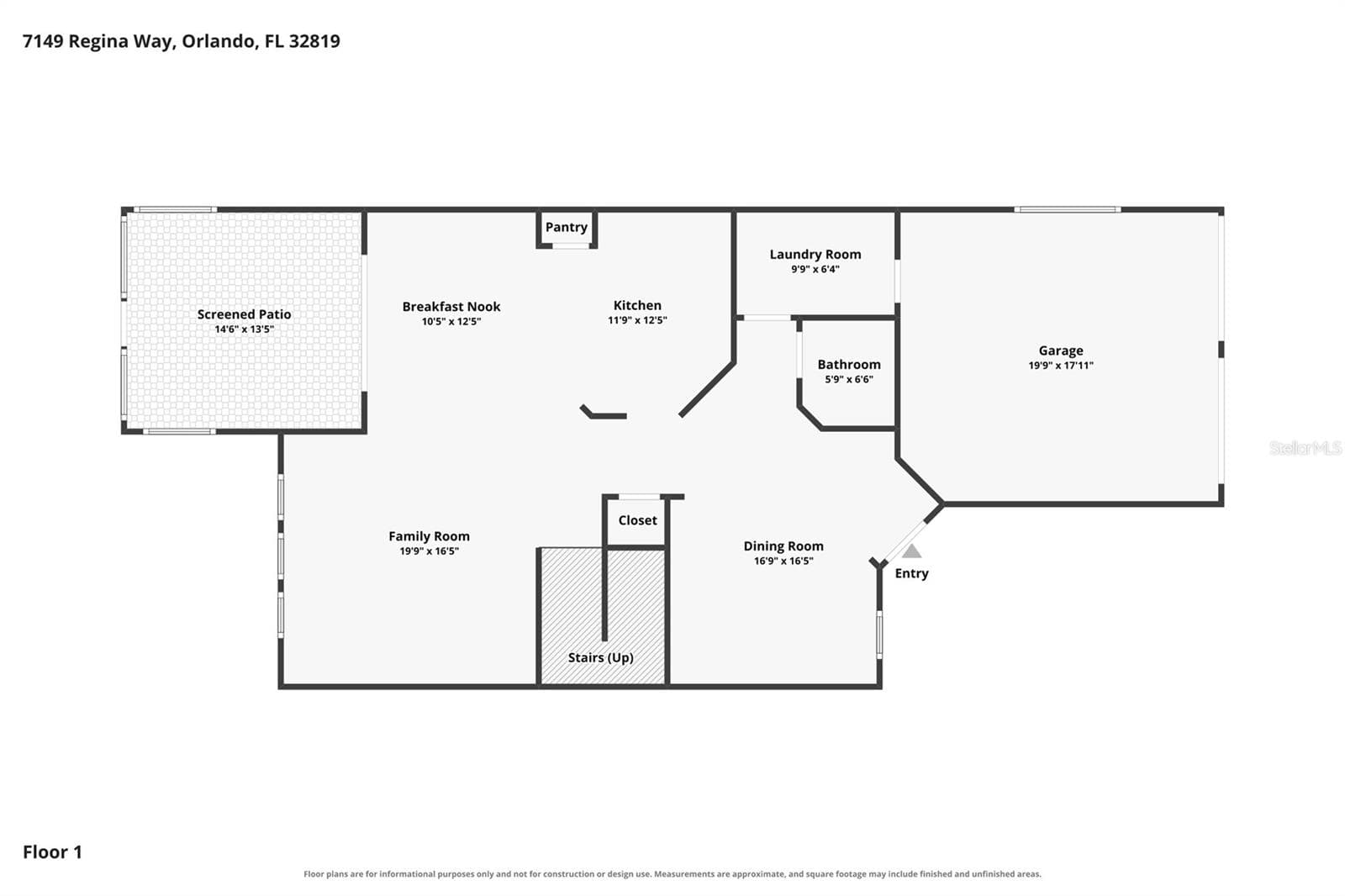 First Floor - 7149 REGINA WAY, ORLANDO