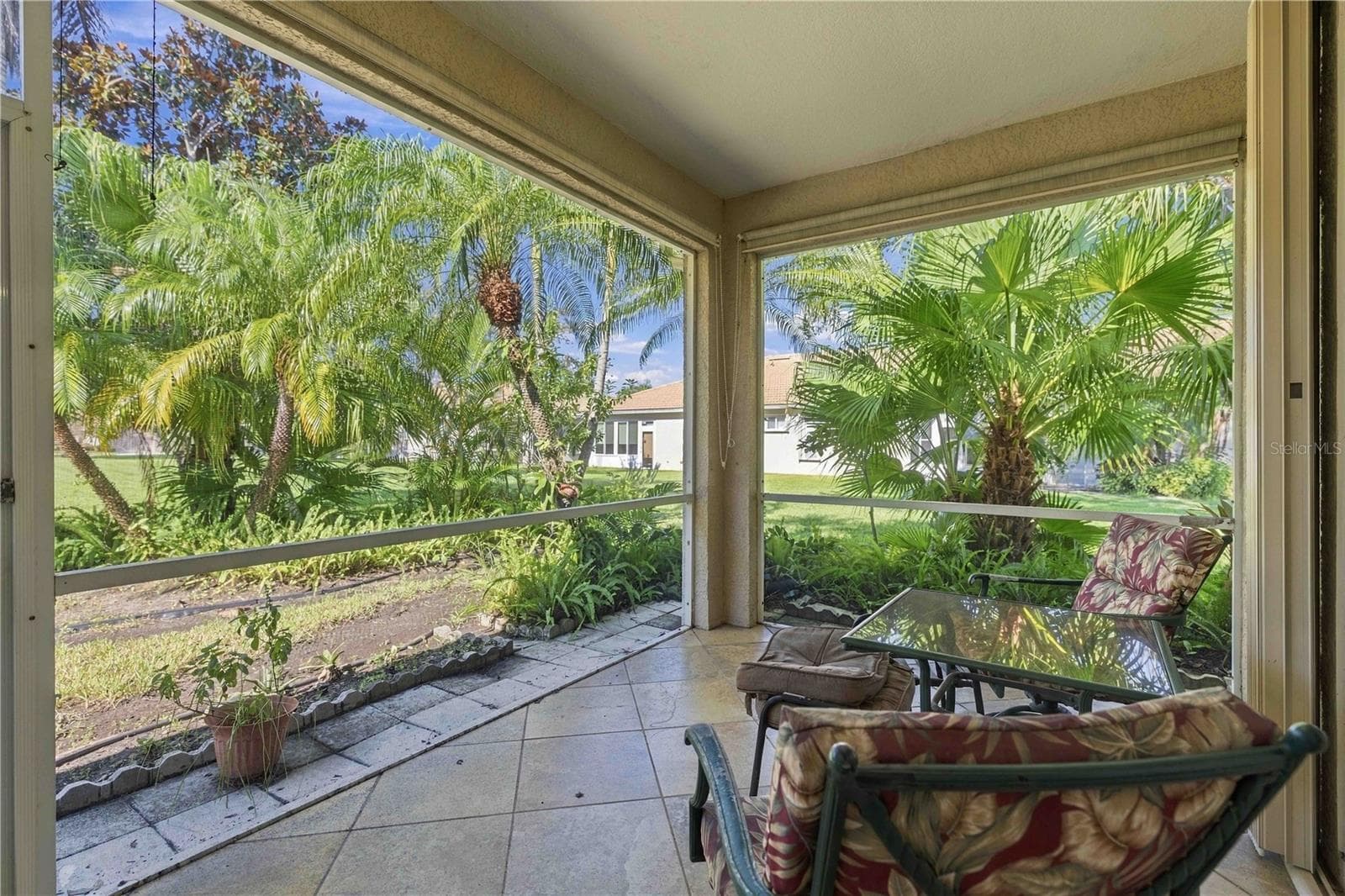 Private view from lanai - 8216 ASHFORD FALLS CT, SARASOTA