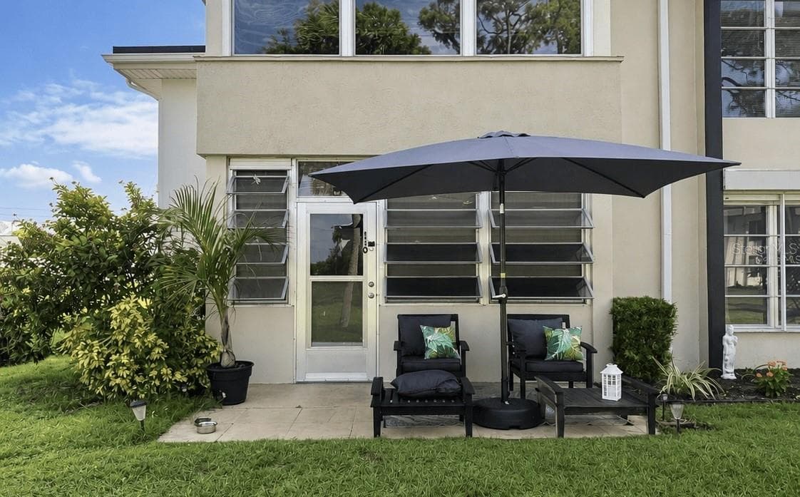 Back side of 2437 Harbor Blvd #110 - 2437 HARBOR BLVD #110, PORT CHARLOTTE