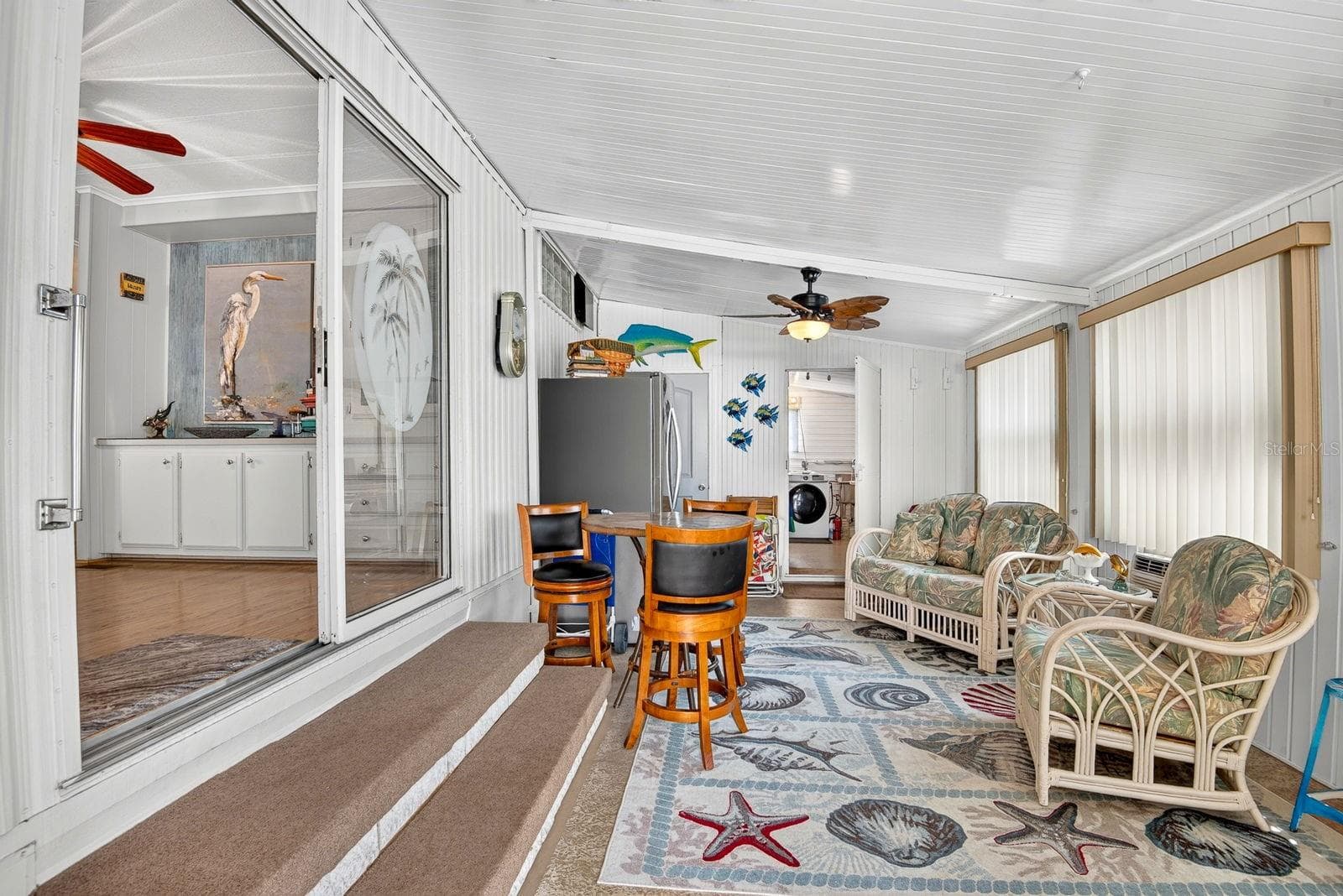 Enclosed living area to the westside of home - 2107 PALMA SOLA BLVD #12, BRADENTON