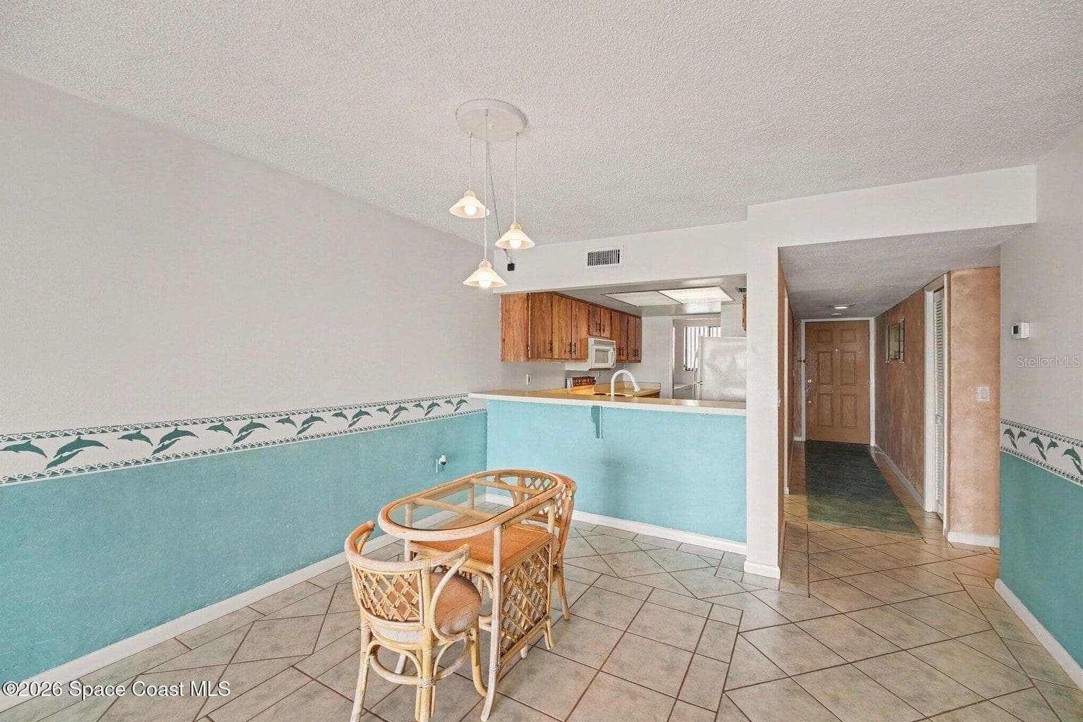 Dining Area - 8496 RIDGEWOOD AVE #3304, CAPE CANAVERAL