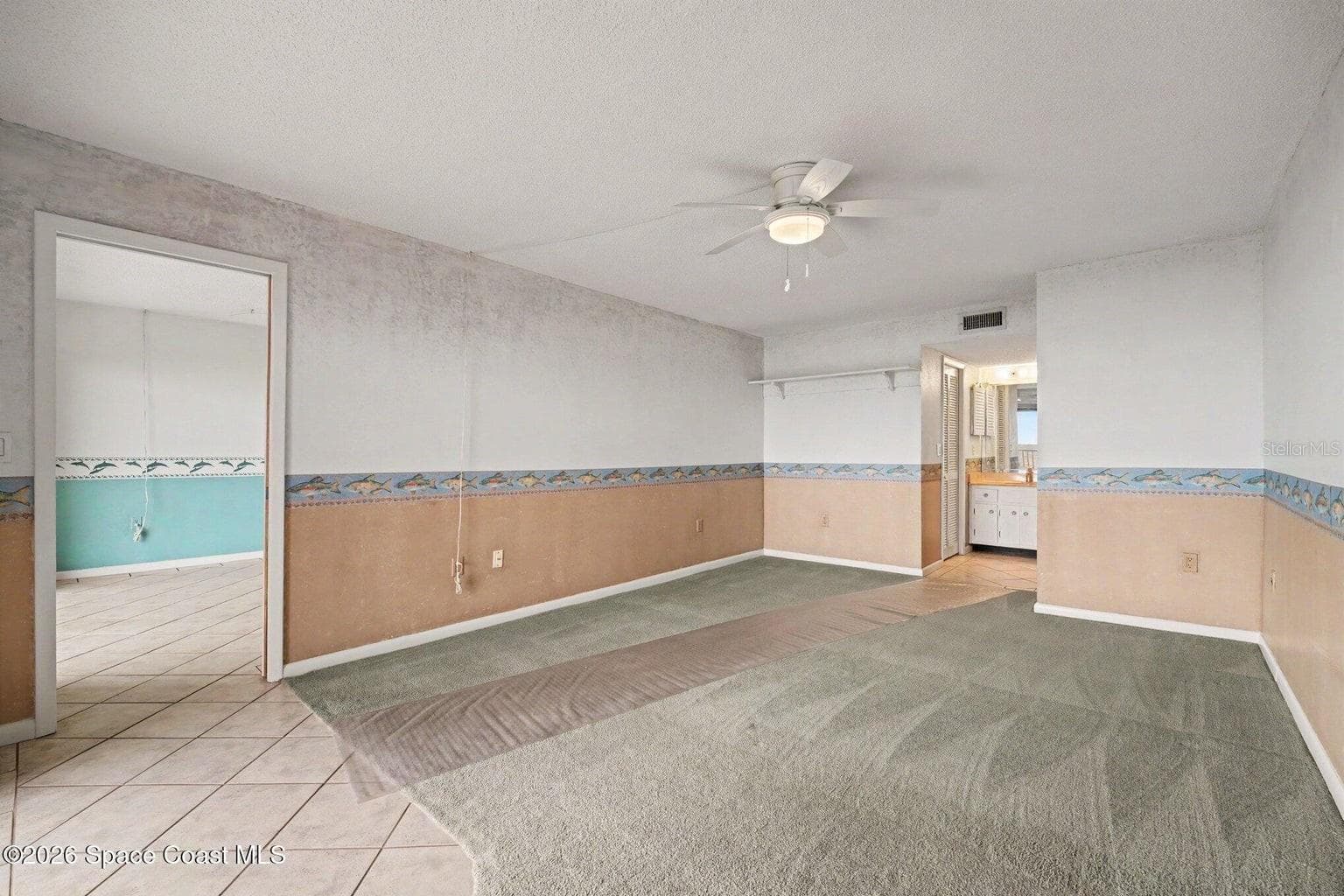 Primary Bedroom - 8496 RIDGEWOOD AVE #3304, CAPE CANAVERAL
